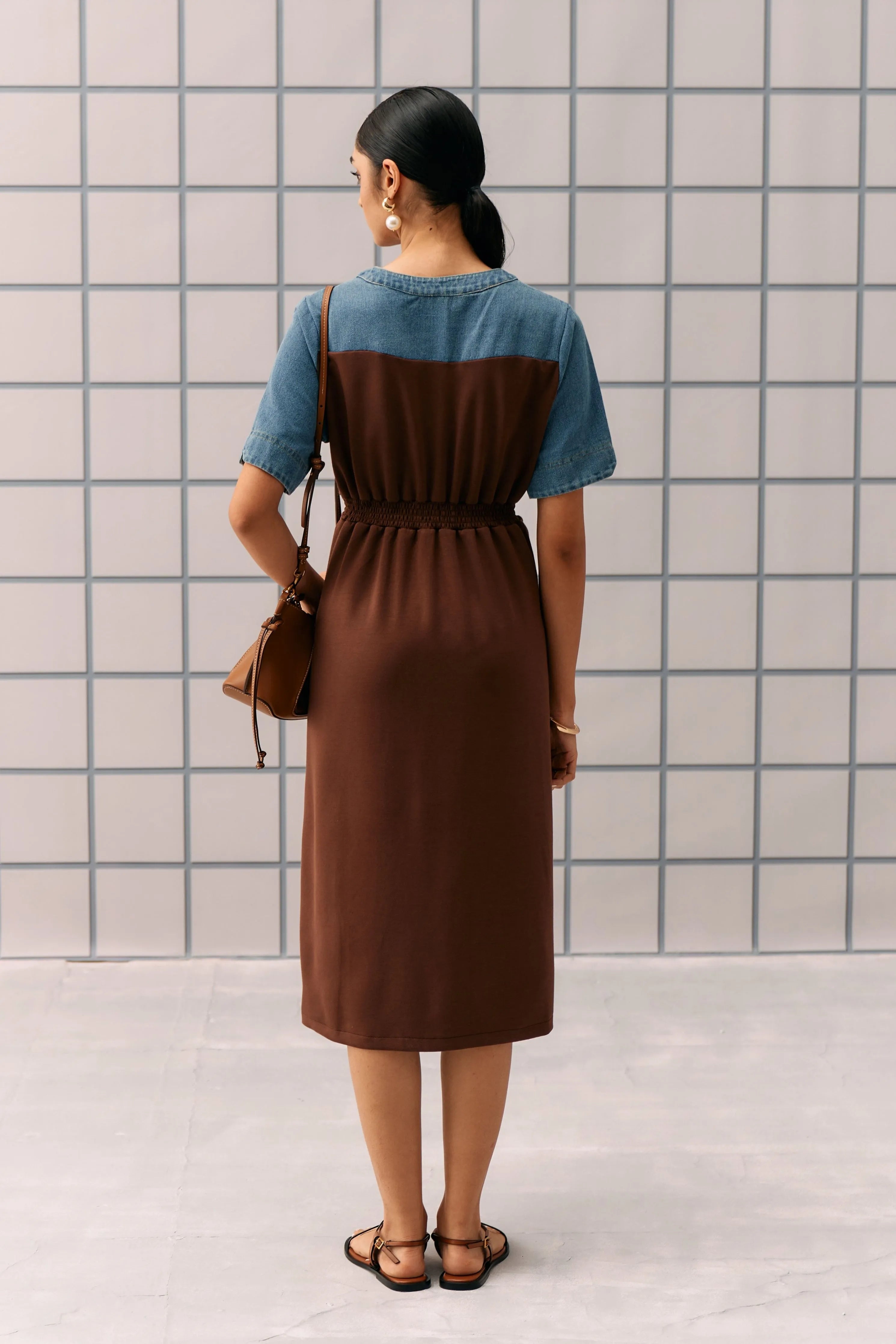 Brown Nimala Dress