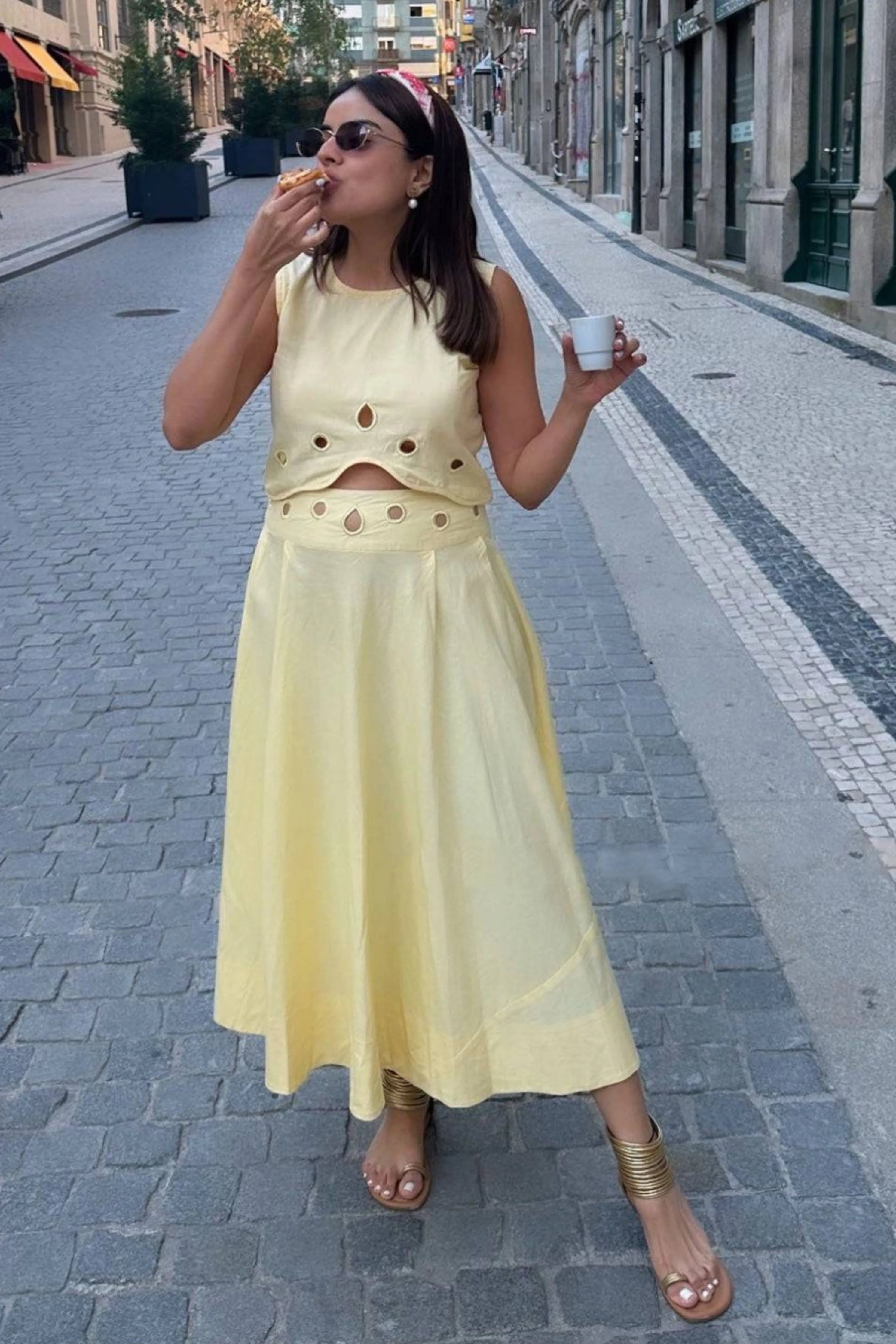Yellow Summer Co-Ord Set