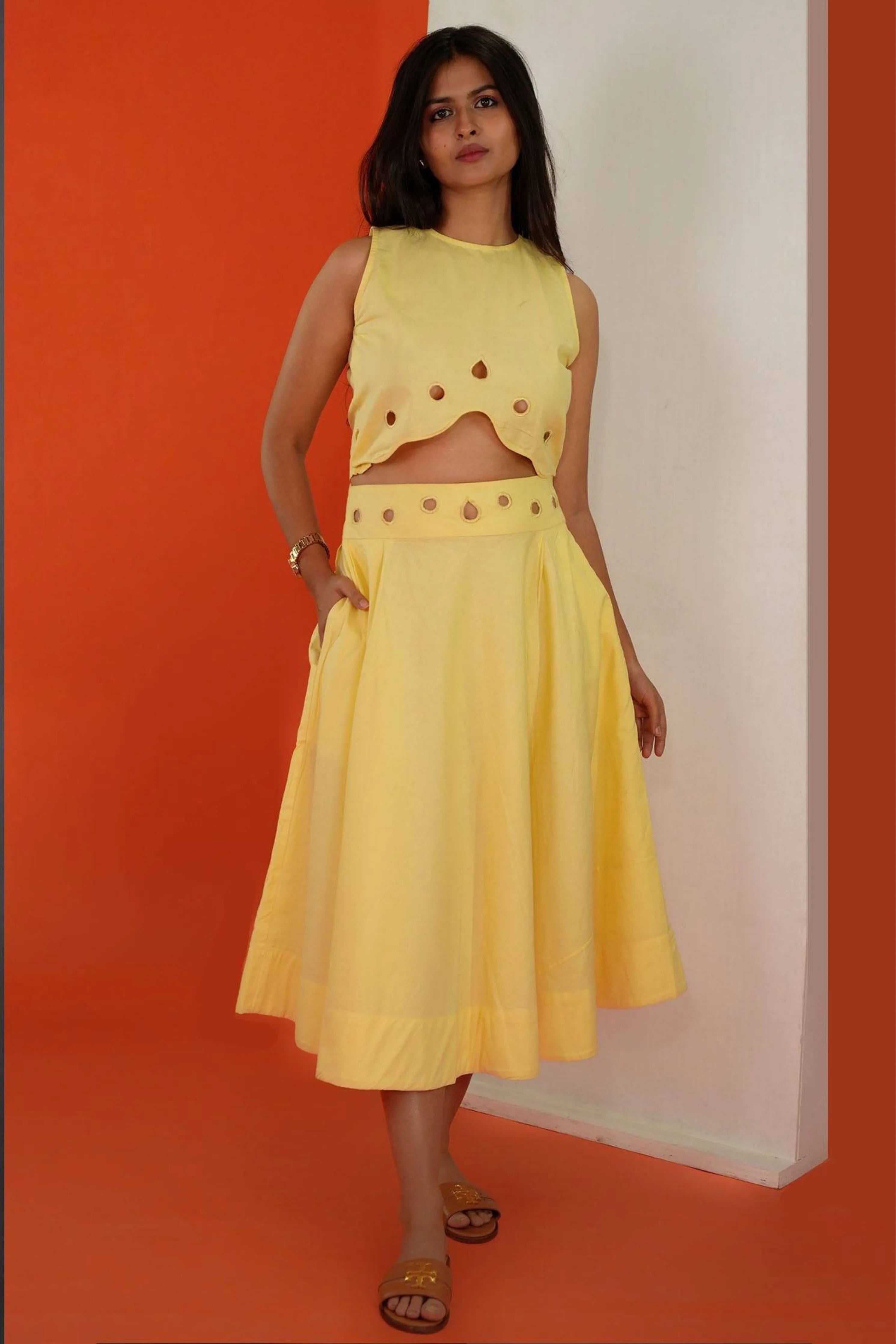 Yellow Summer Co-Ord Set