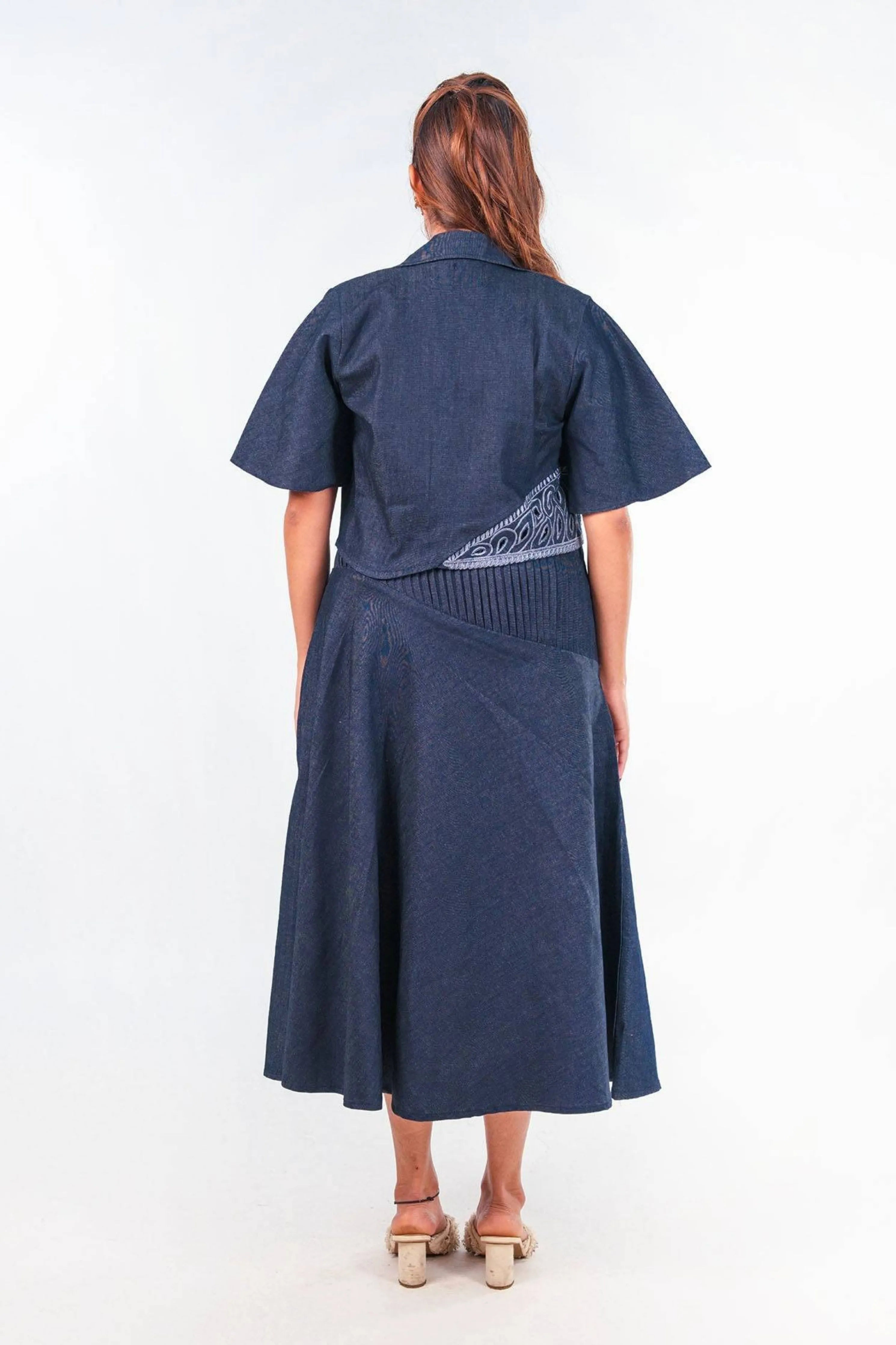 Midnight Cutwork Co-Ord