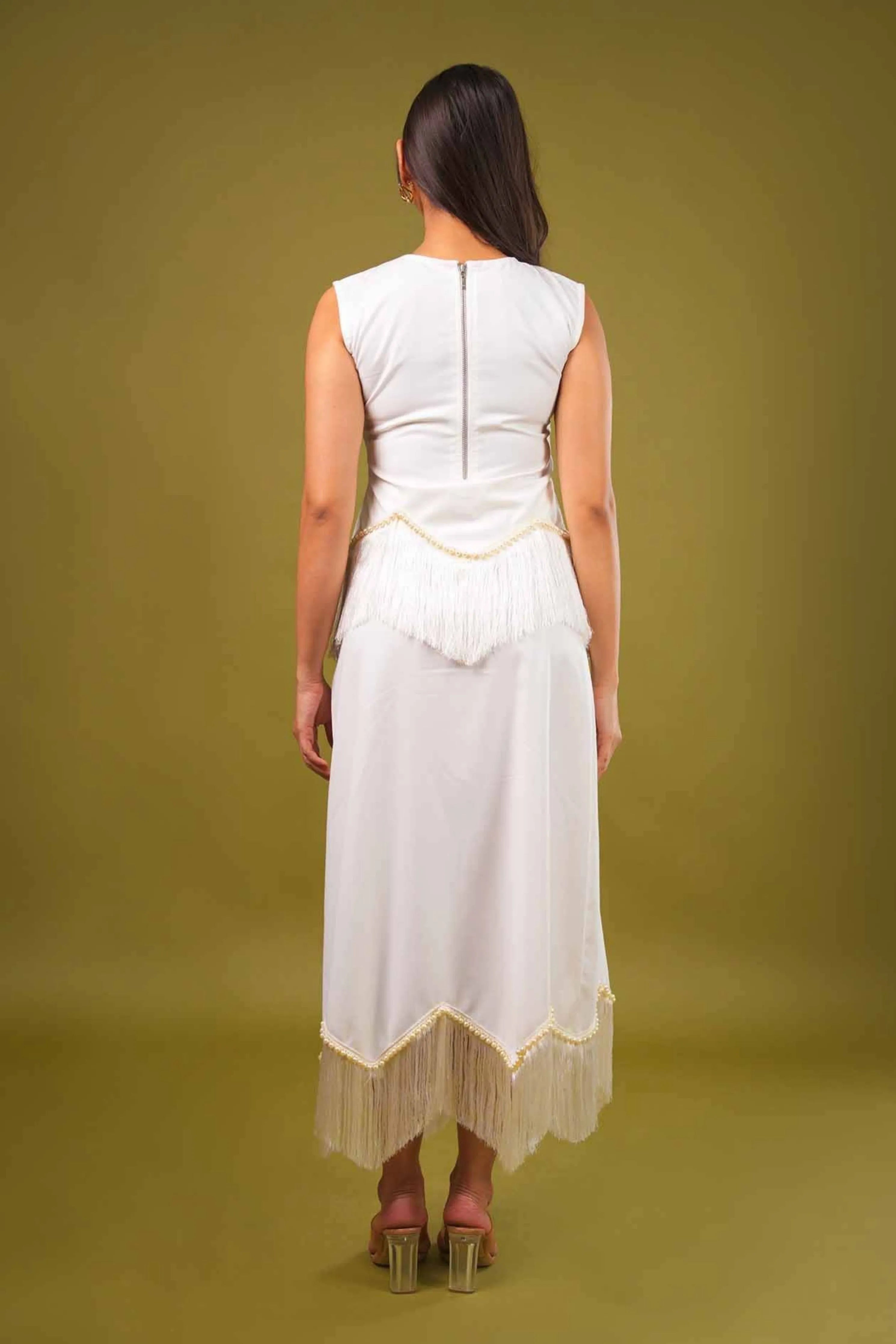 Ivory Fringe Co-Ord