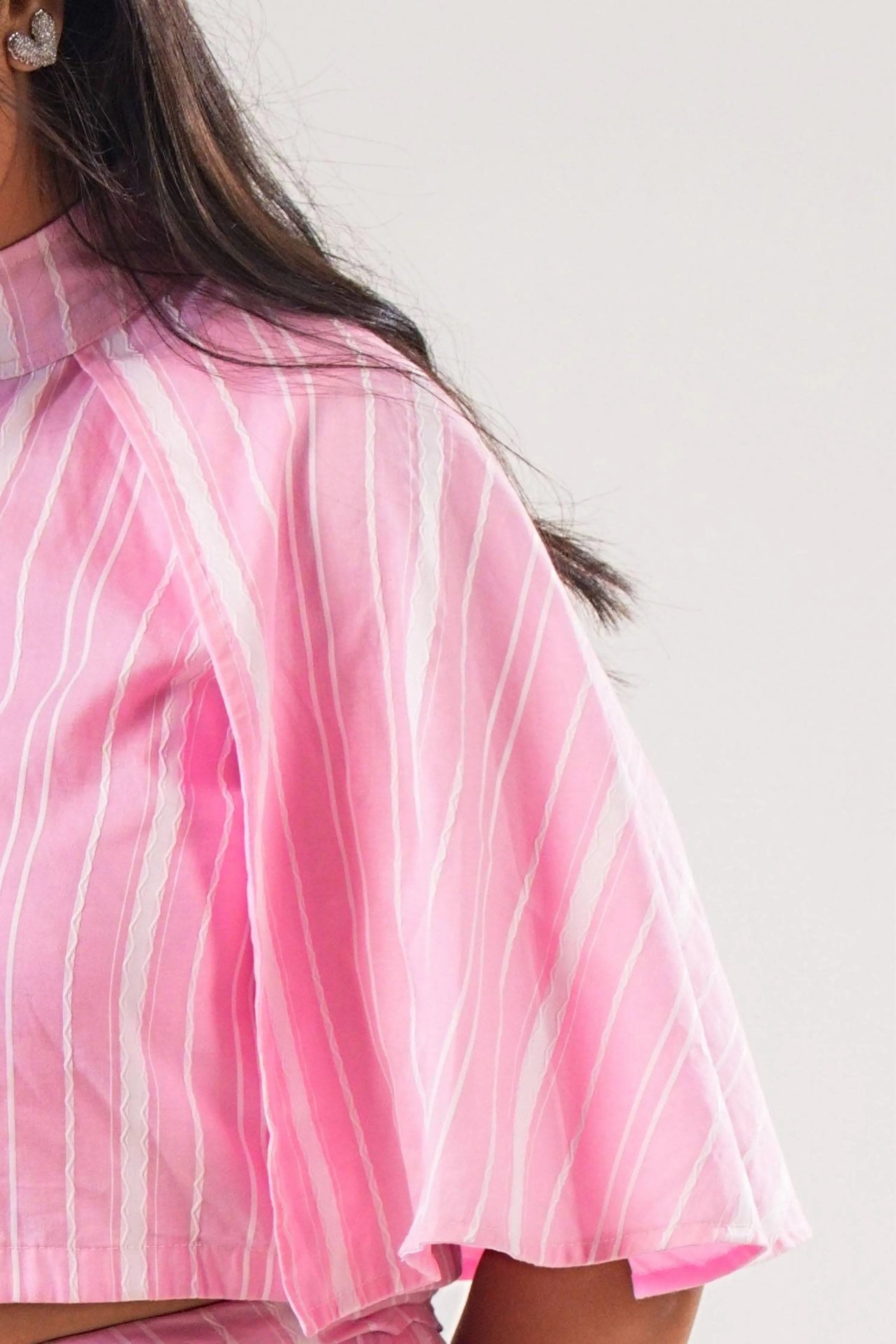 Pink Stripe Co-Ord Set