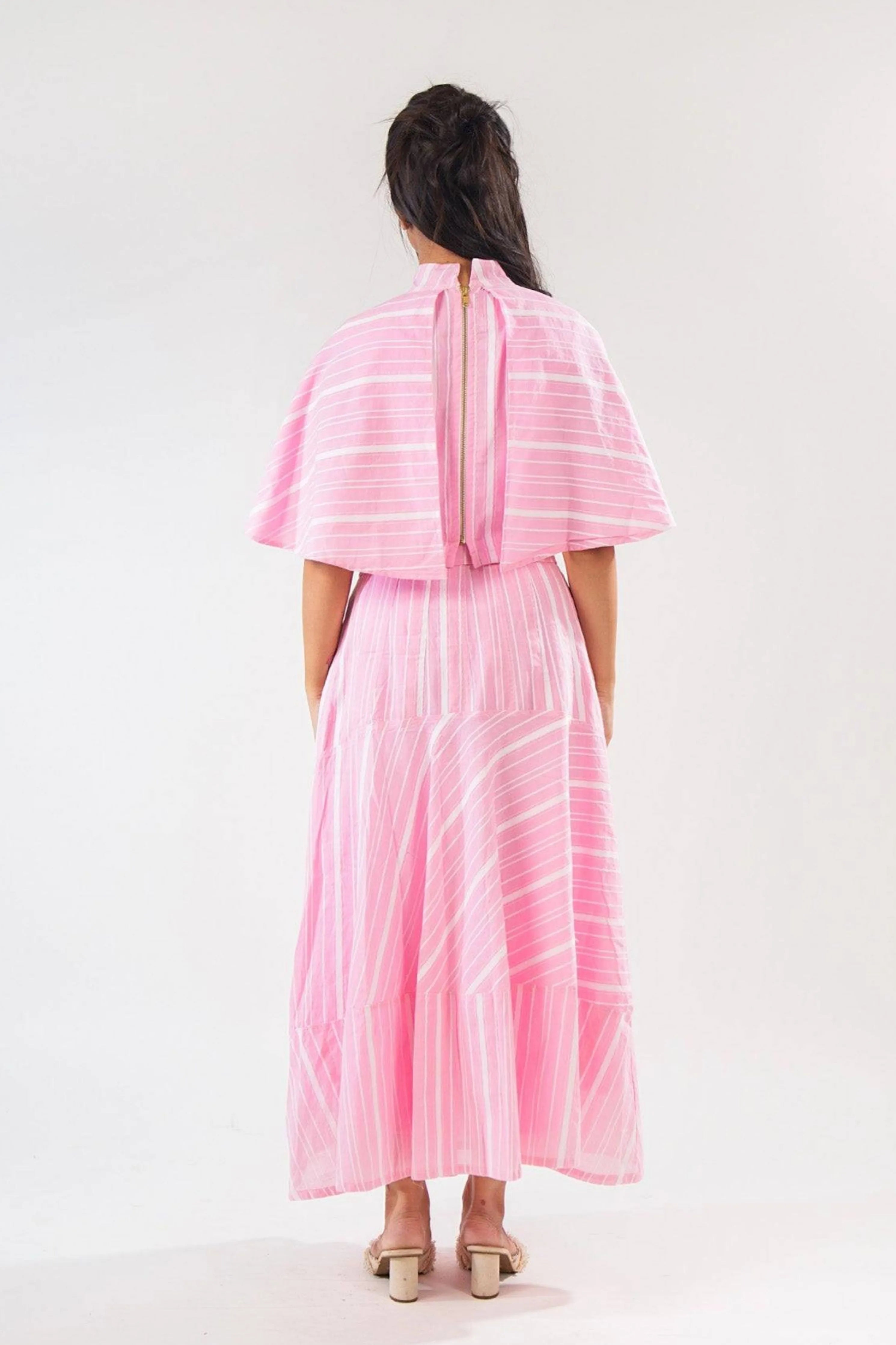 Pink Stripe Co-Ord Set