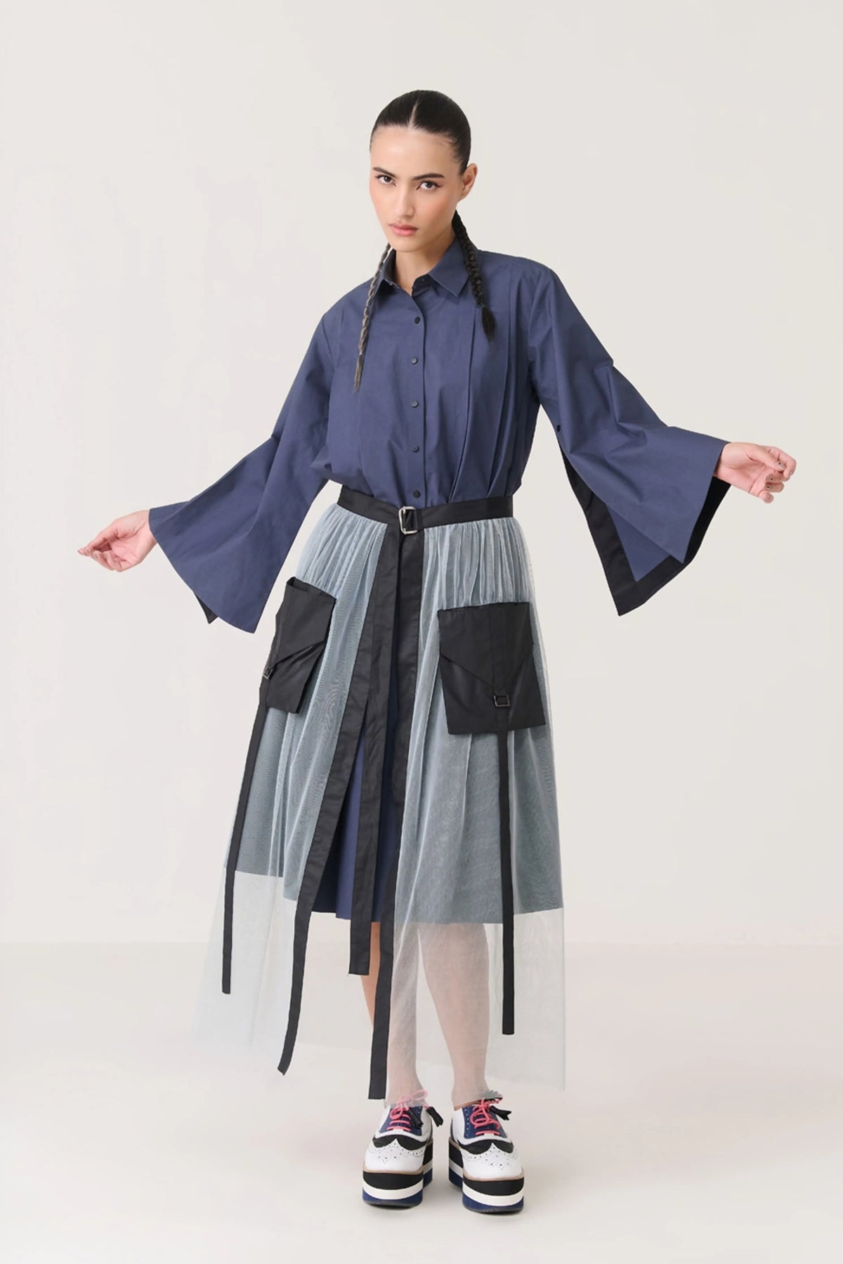 Nori Shirt Dress
