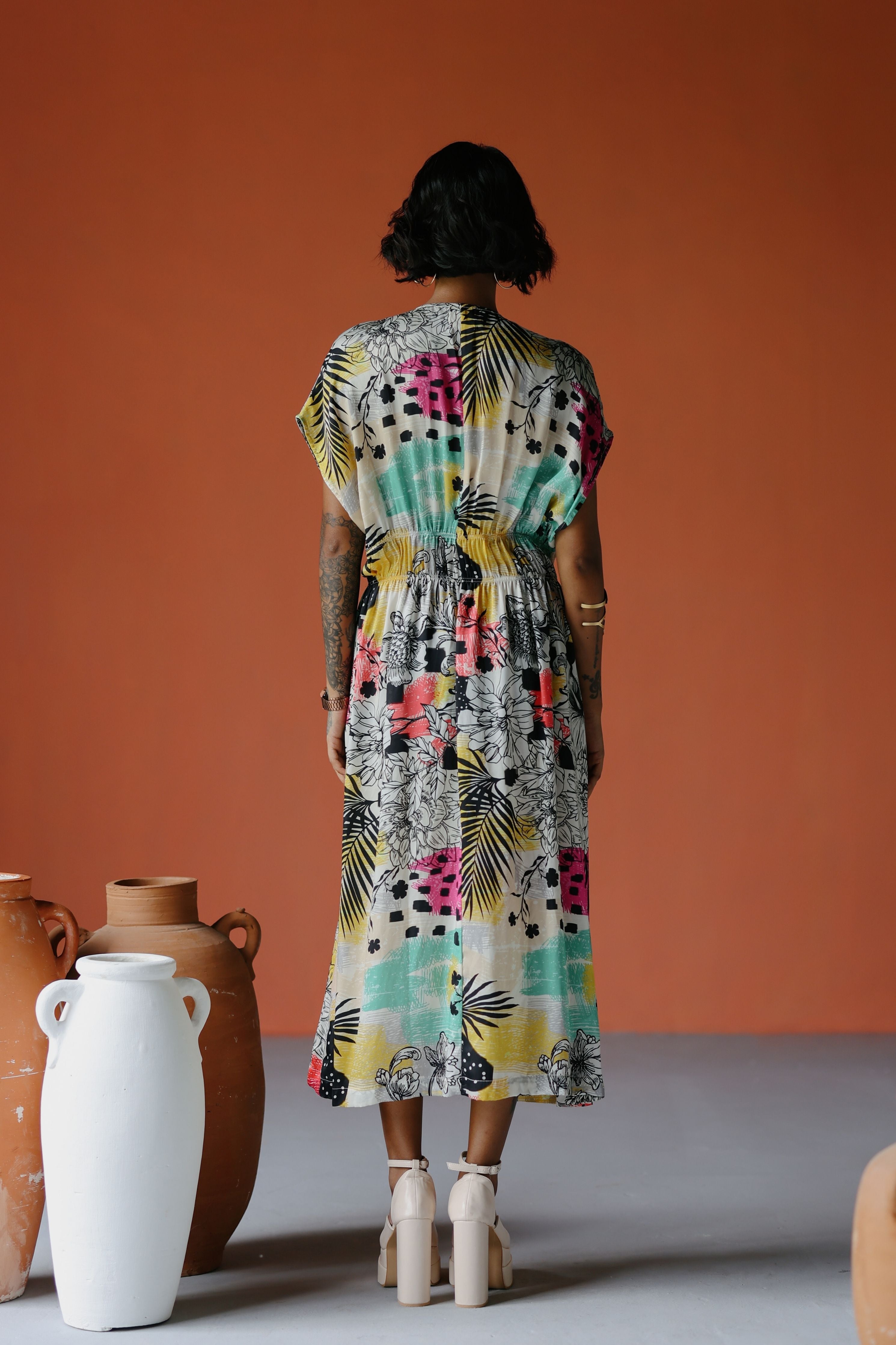 Drawstring Dress