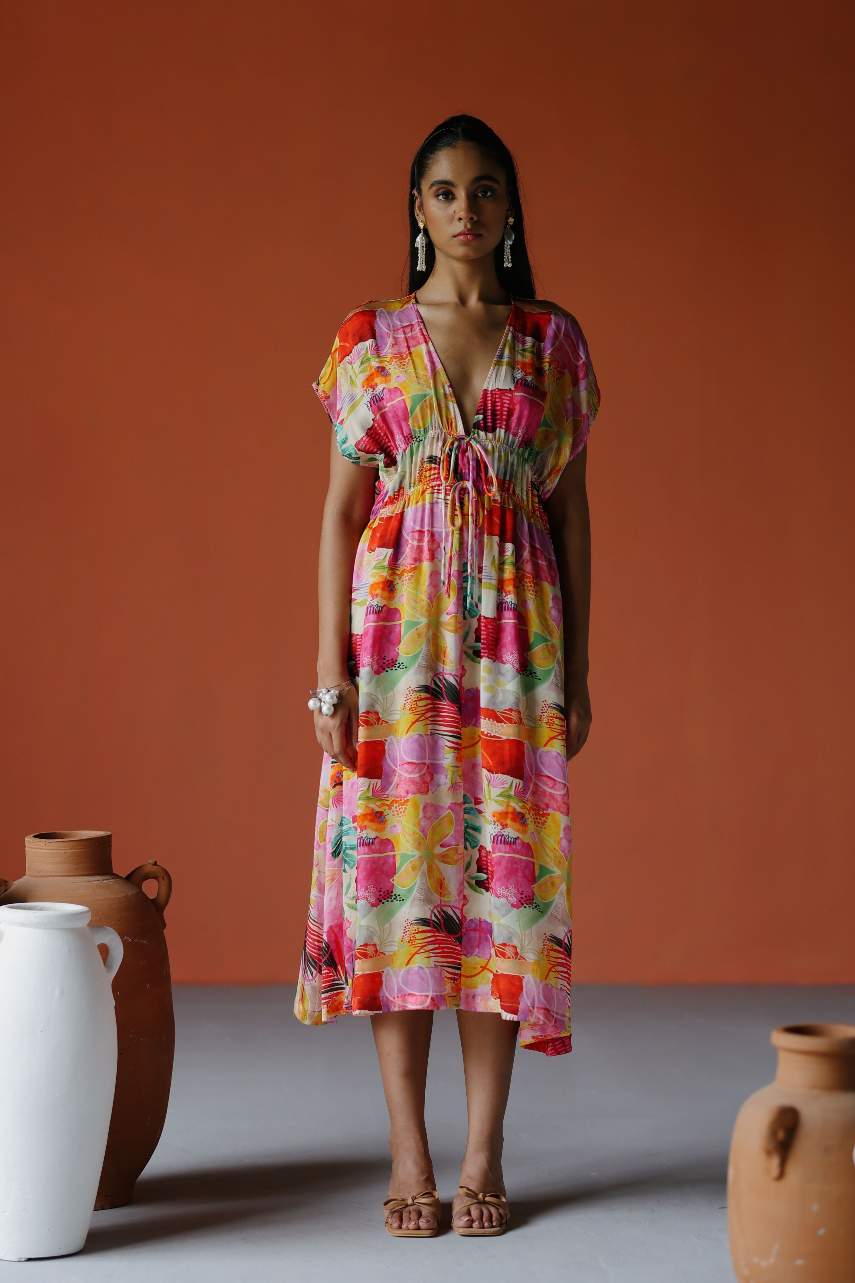 Drawstring Dress