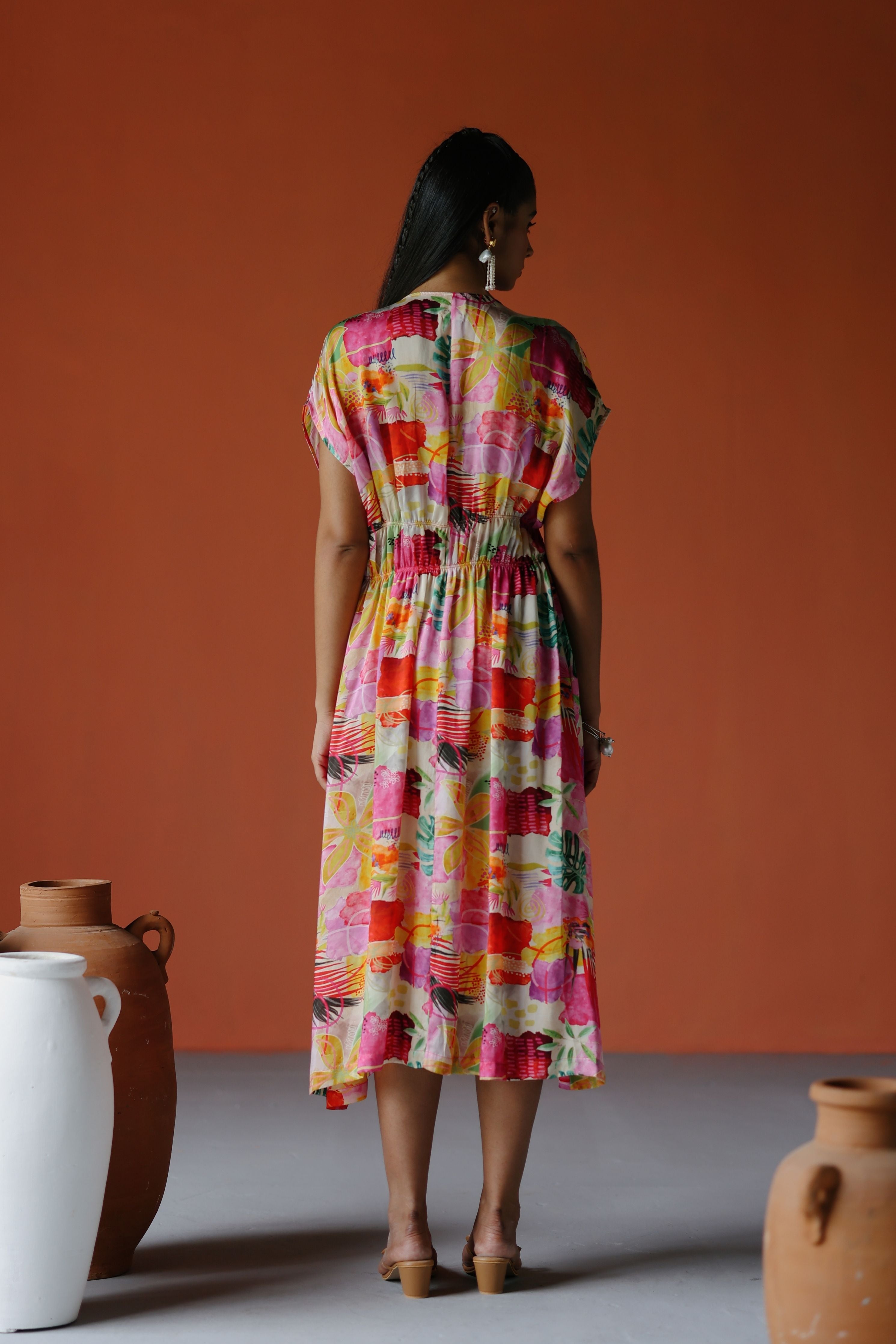 Drawstring Dress