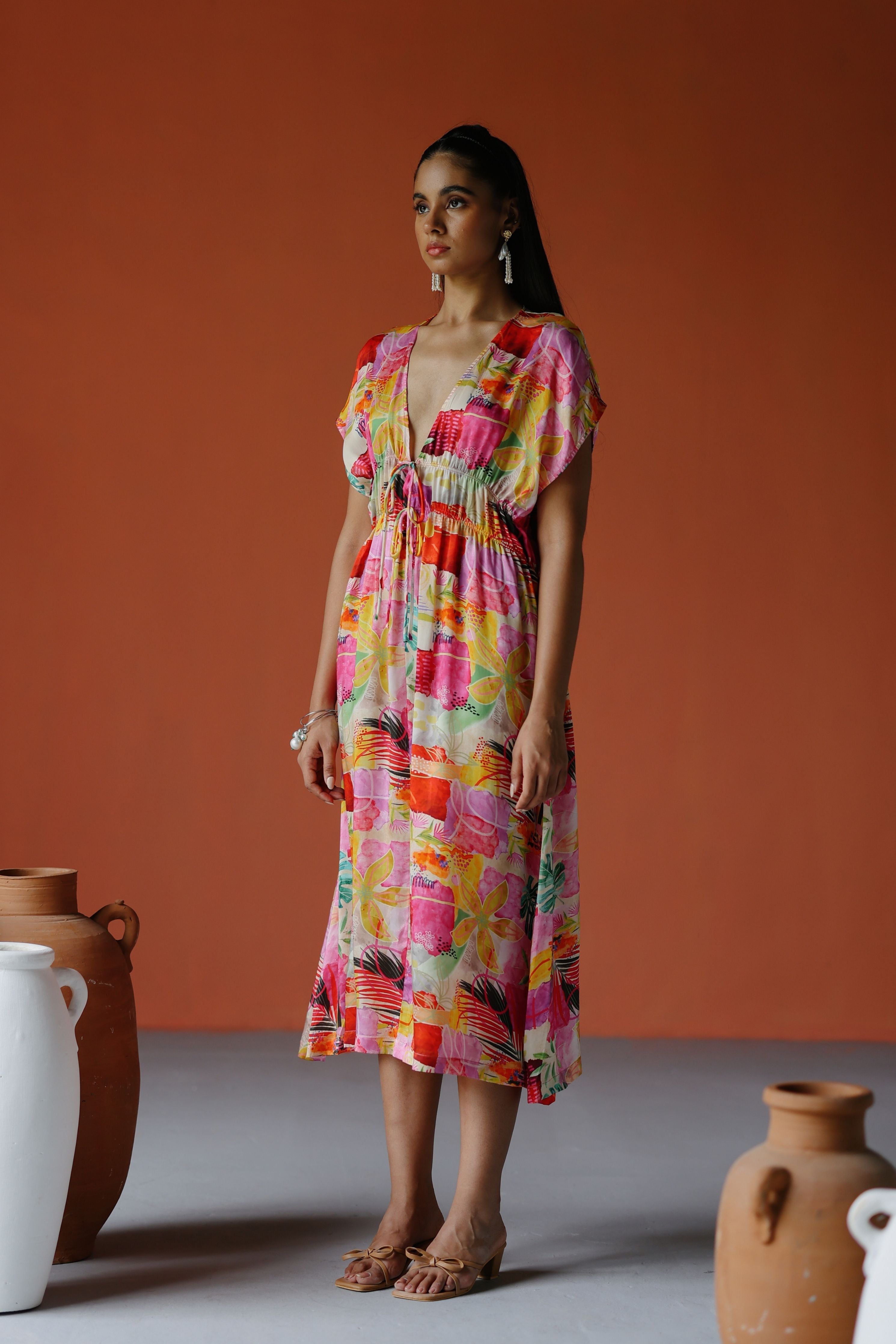 Drawstring Dress