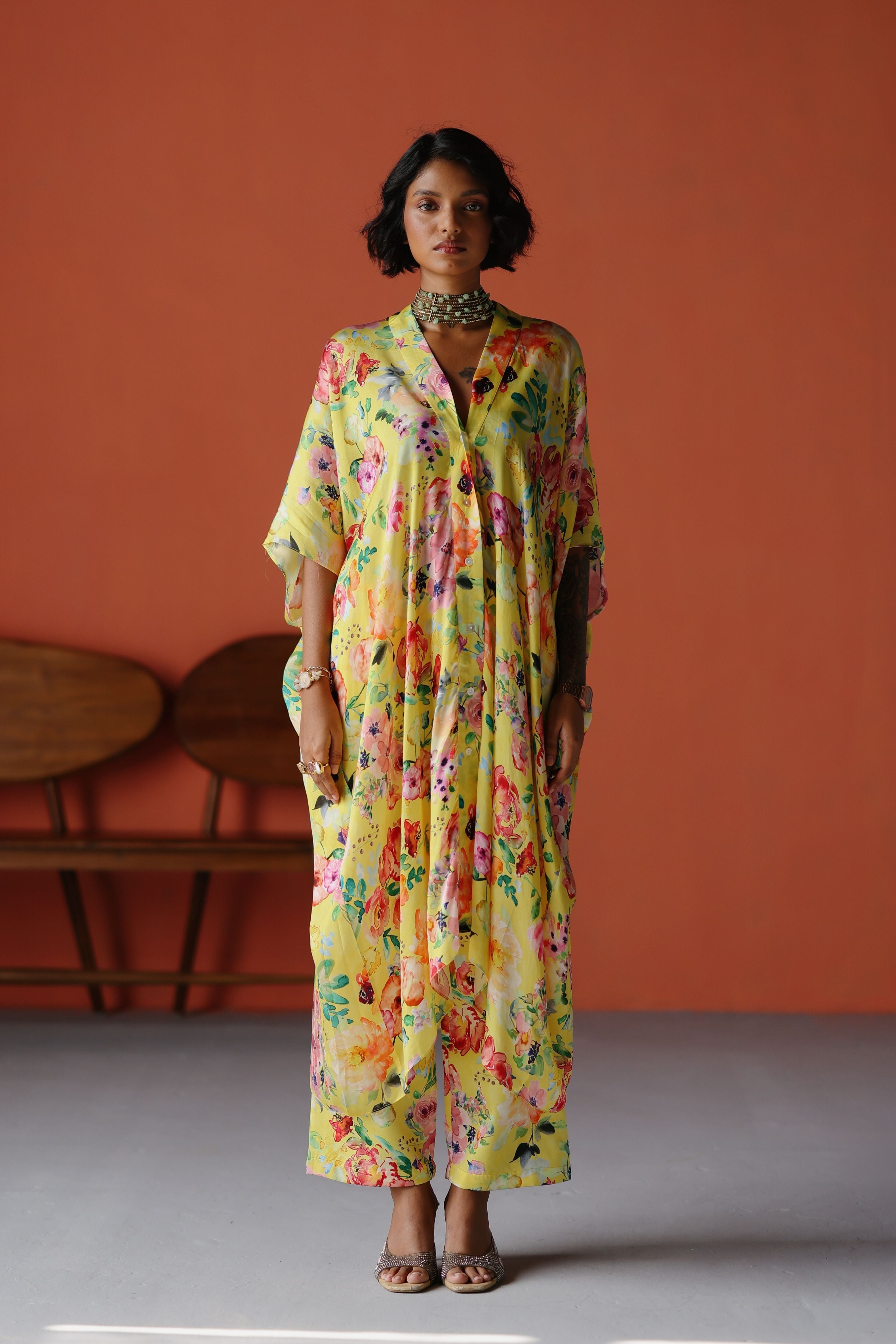 Luna Kaftan With Pants VB