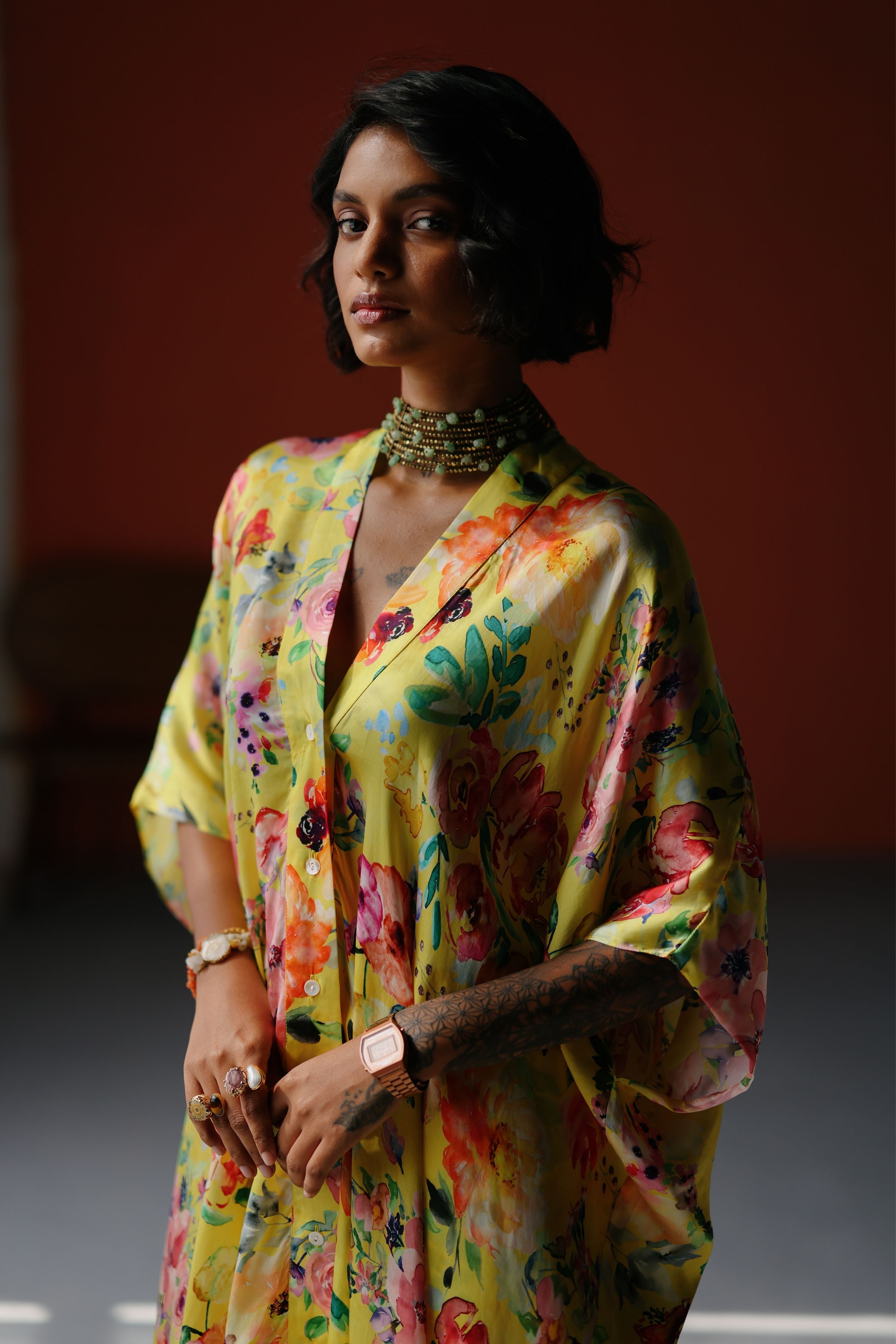 Luna Kaftan With Pants VB