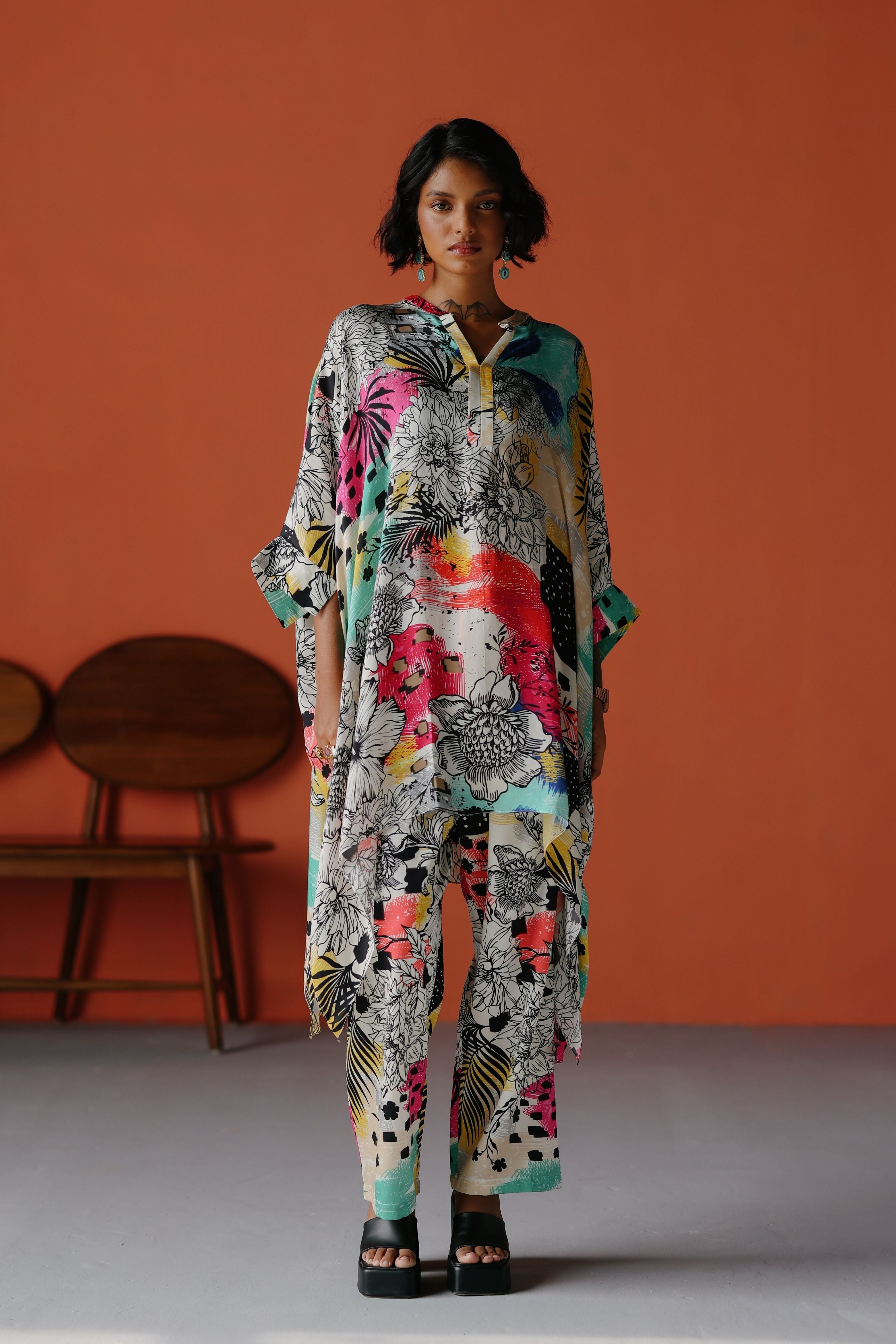 Short Kaftan Set