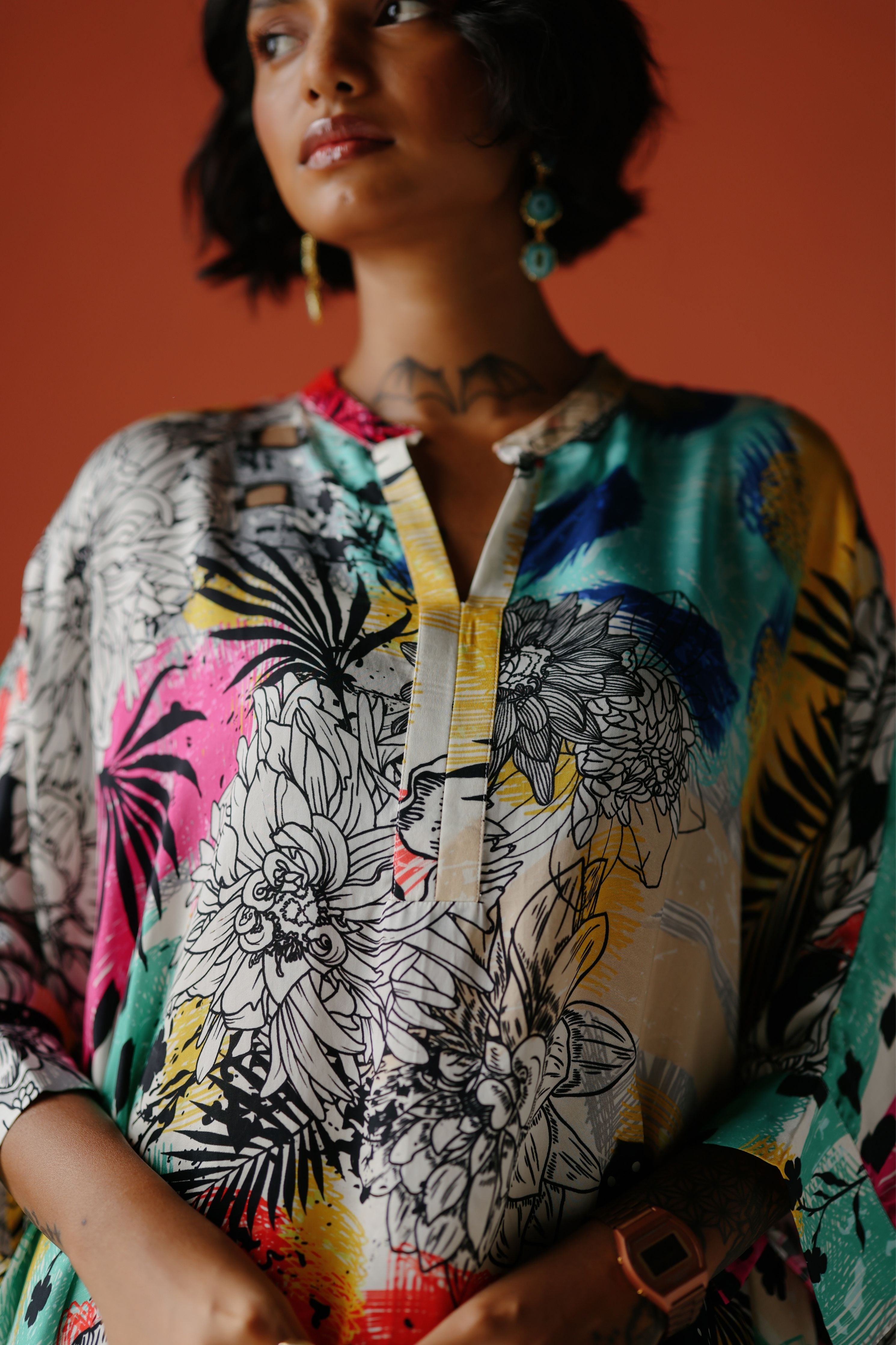 Short Kaftan Set