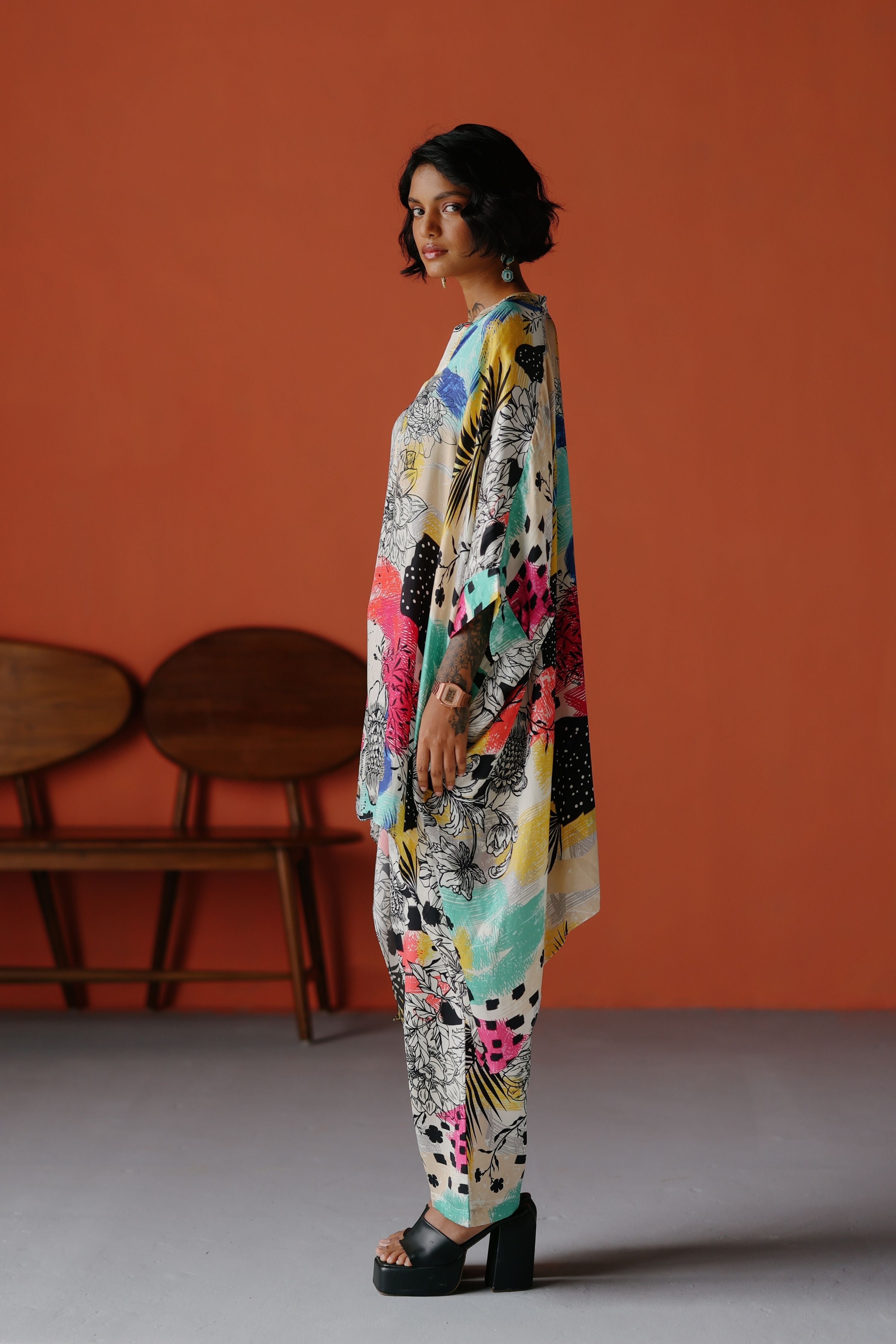 Short Kaftan Set