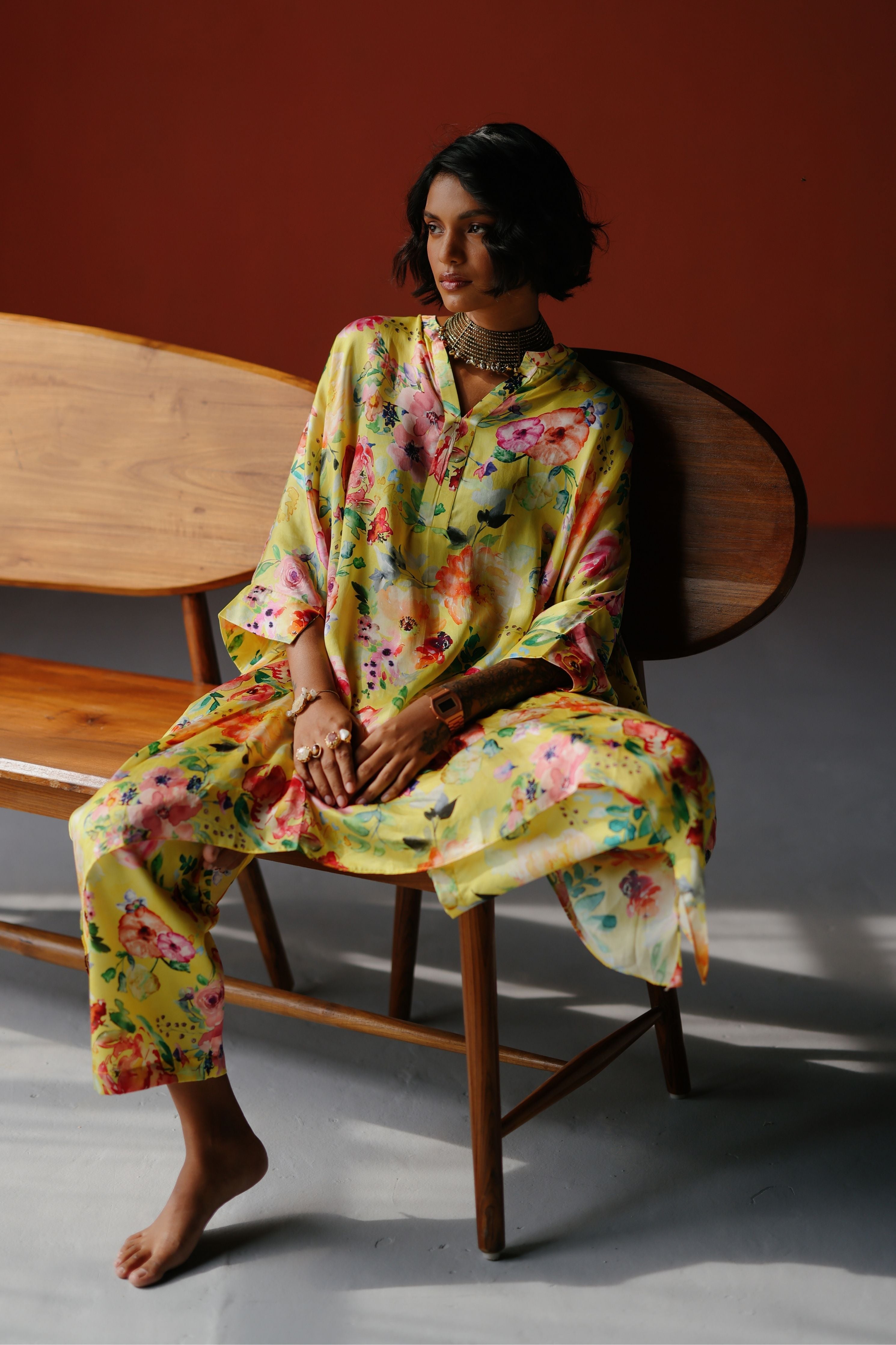 Short Kaftan Set