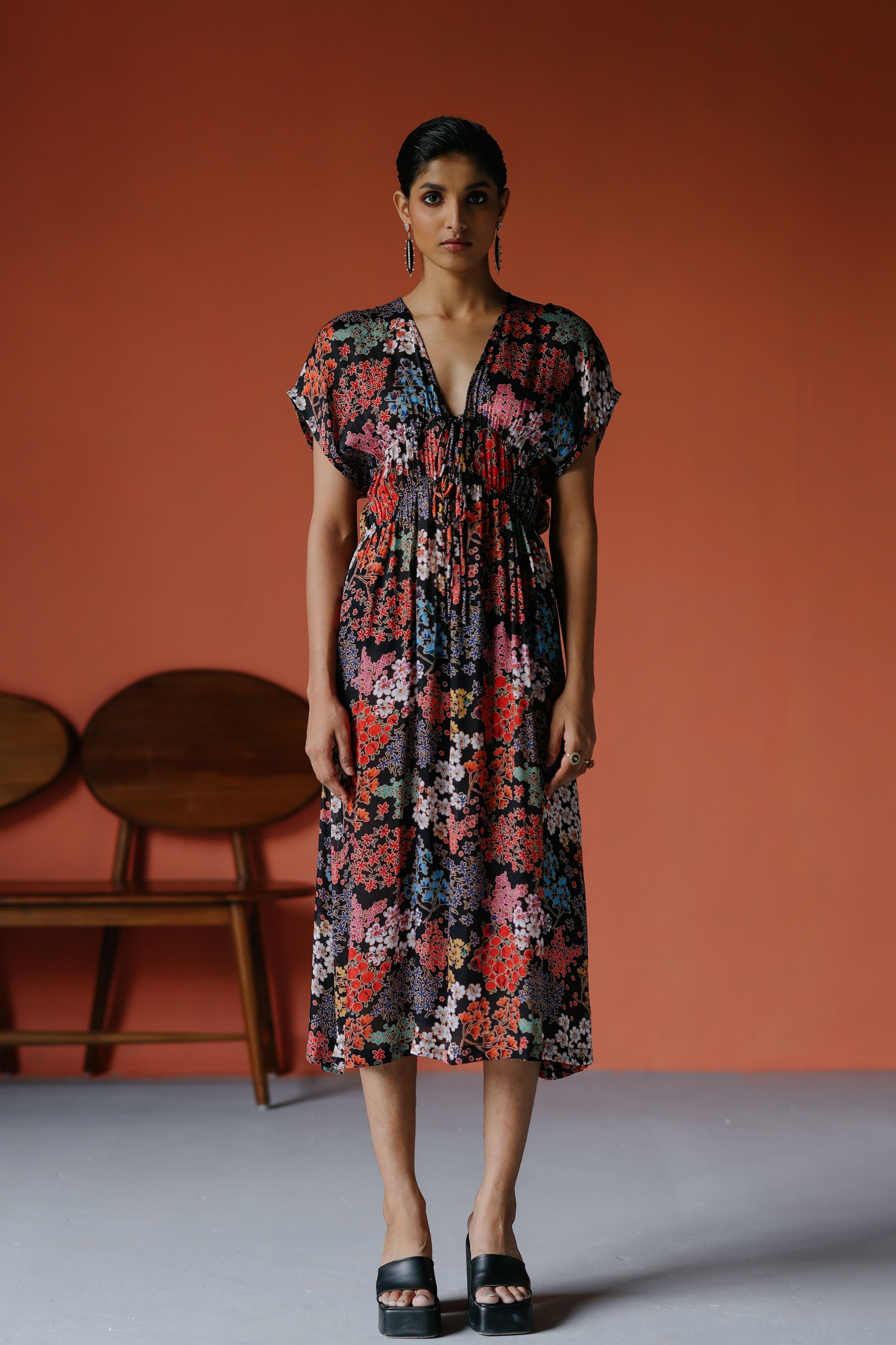 Drawstring Dress