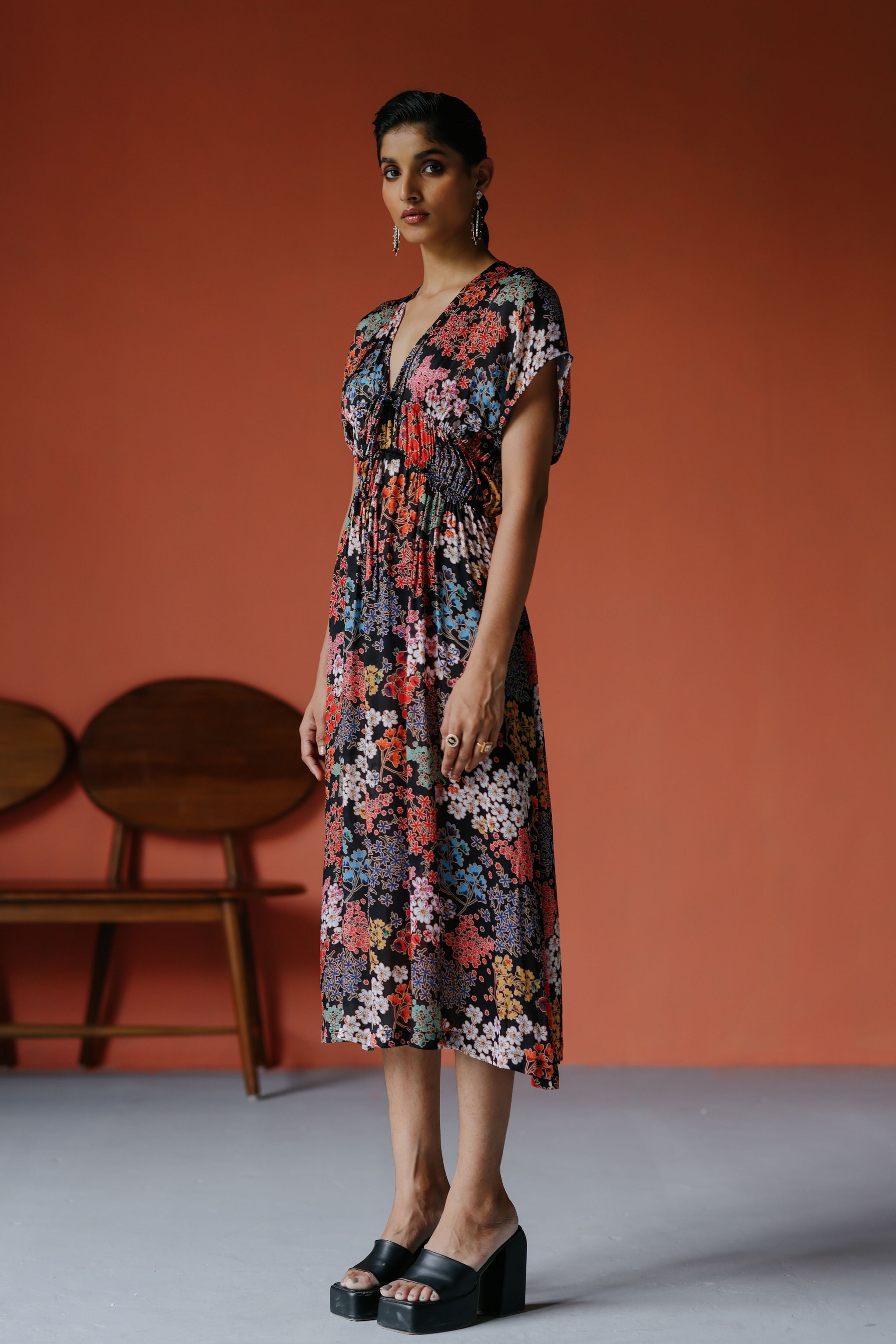 Drawstring Dress