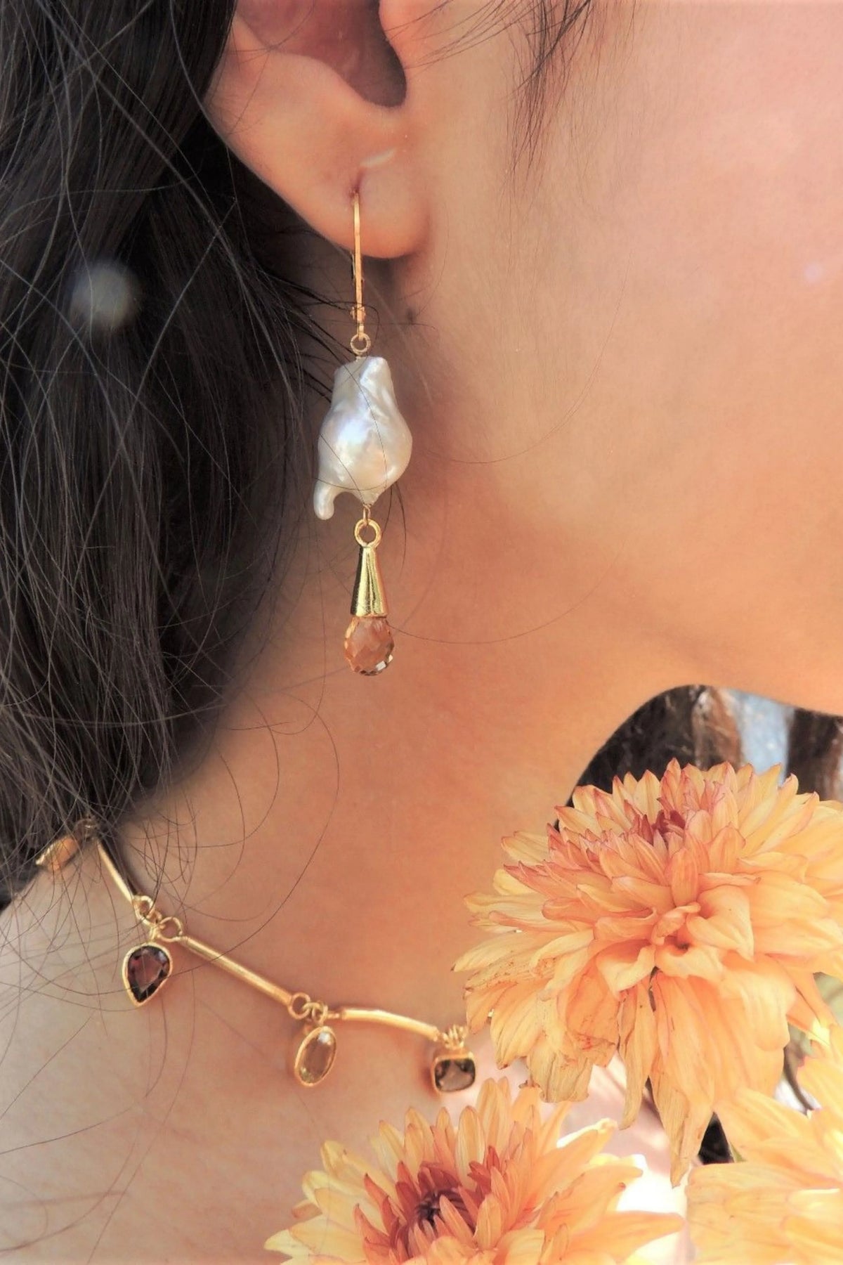 Antoinette Pearl Earring