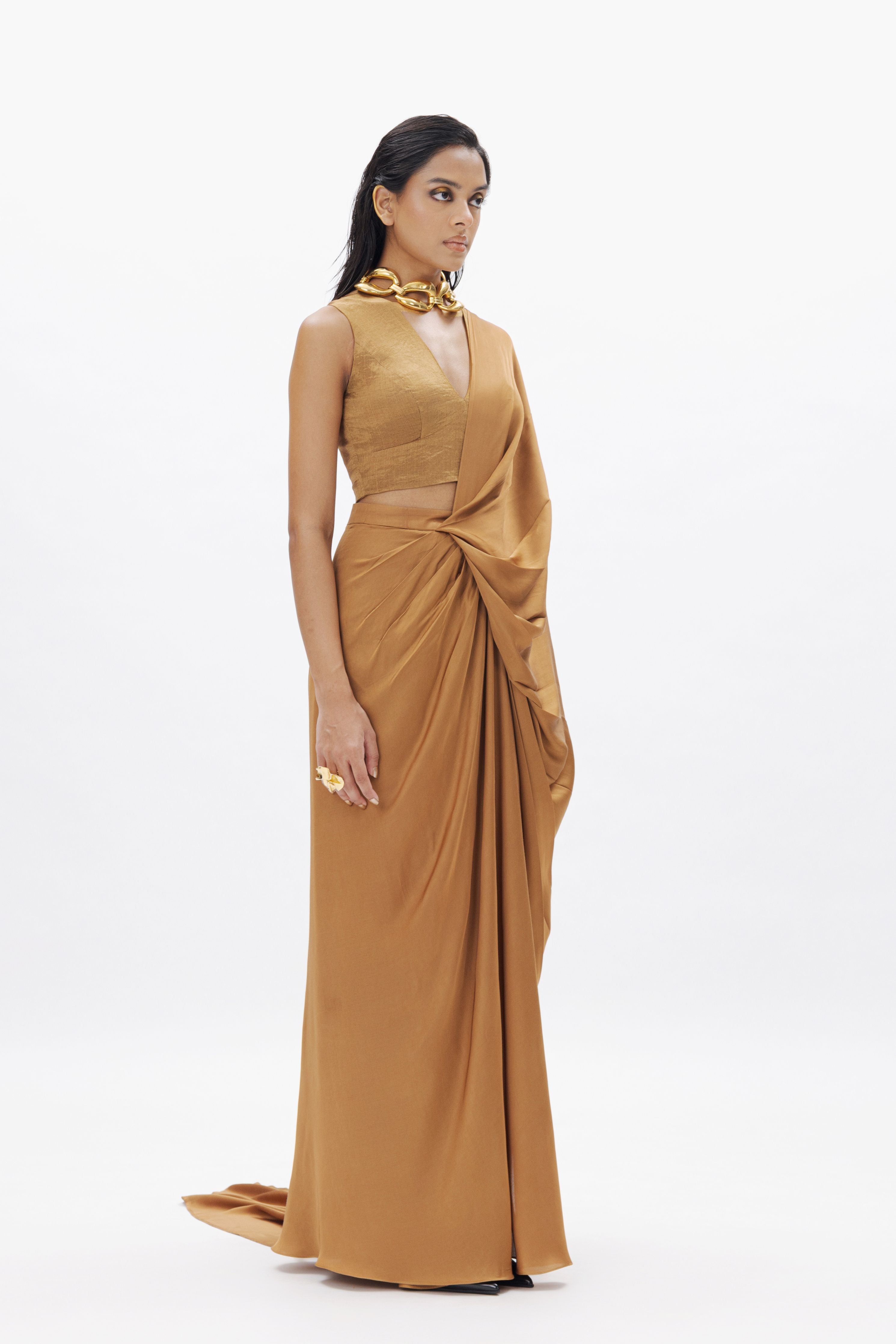 Canopy Clouds Blouse In Zari