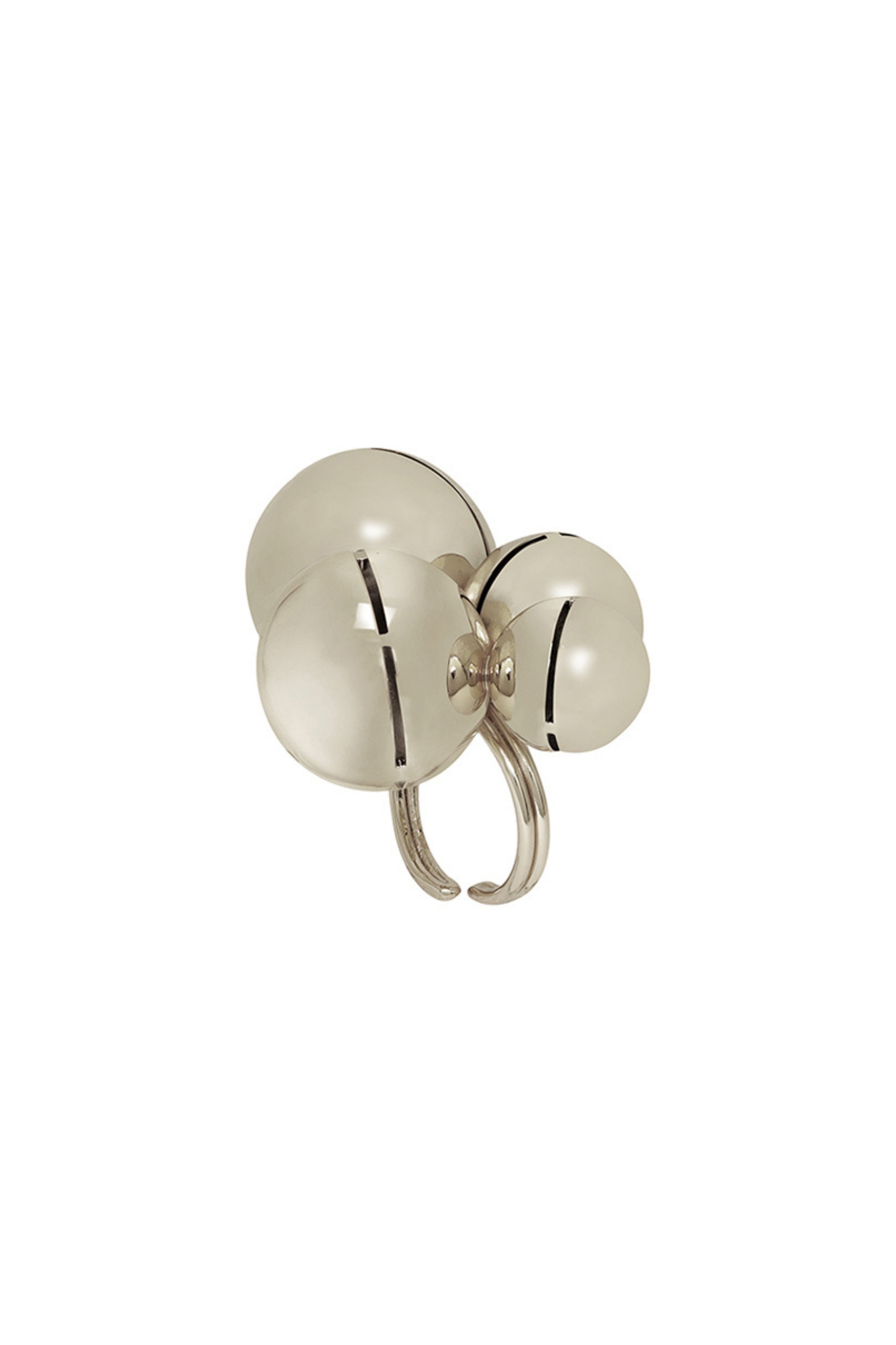 Silver Montreal Cluster Ring