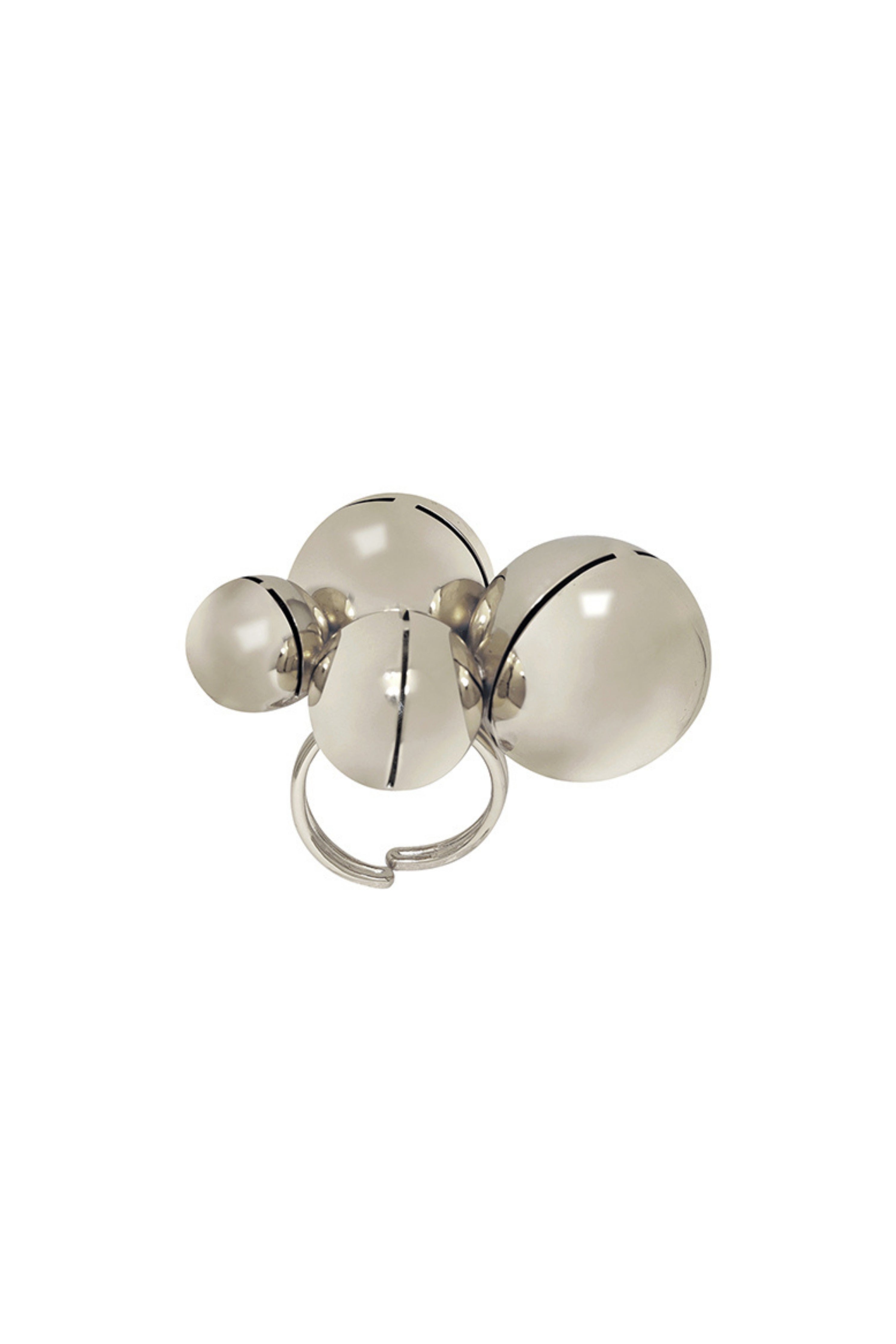 Silver Montreal Cluster Ring