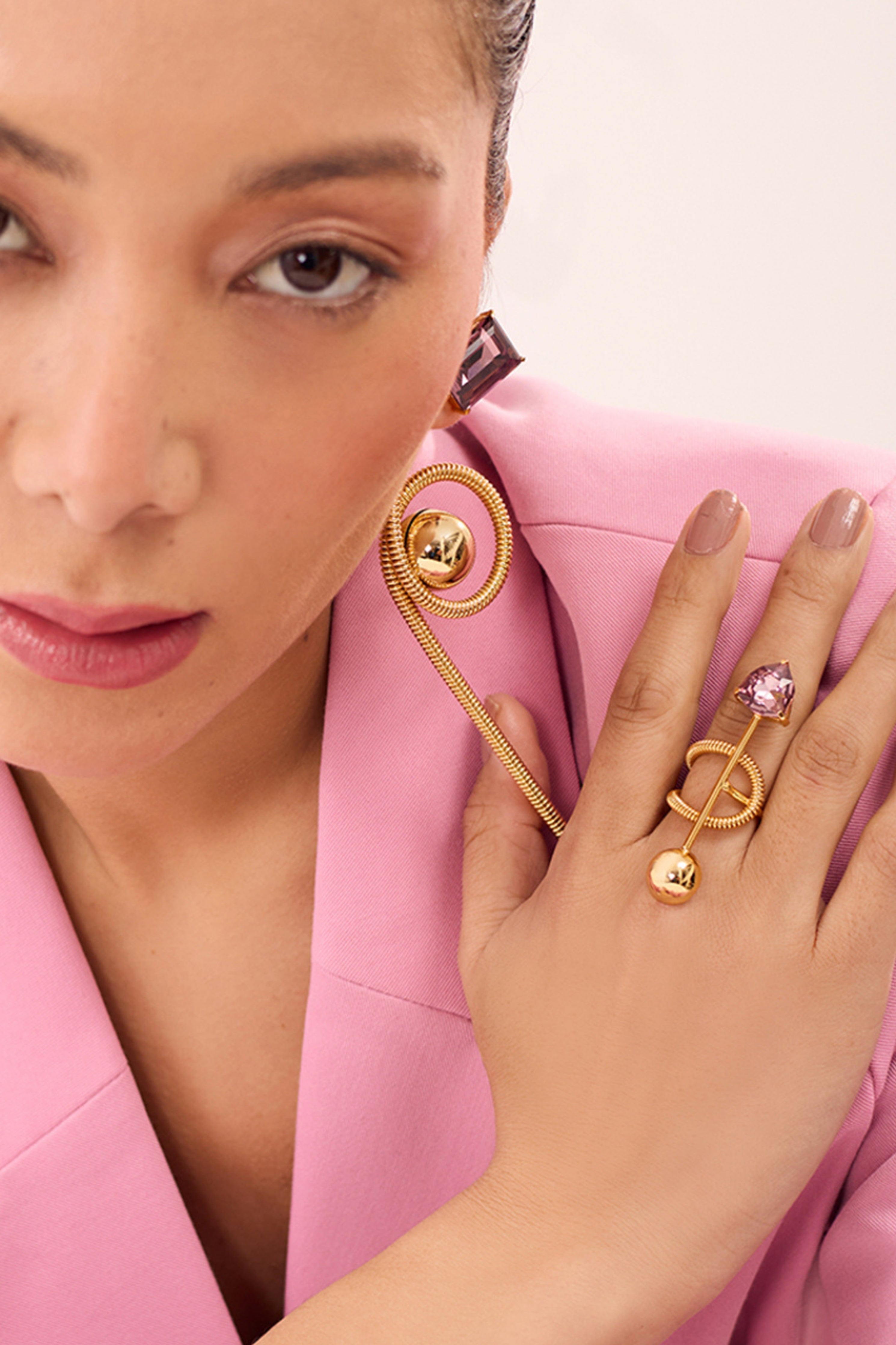Rose Gemstone Ring