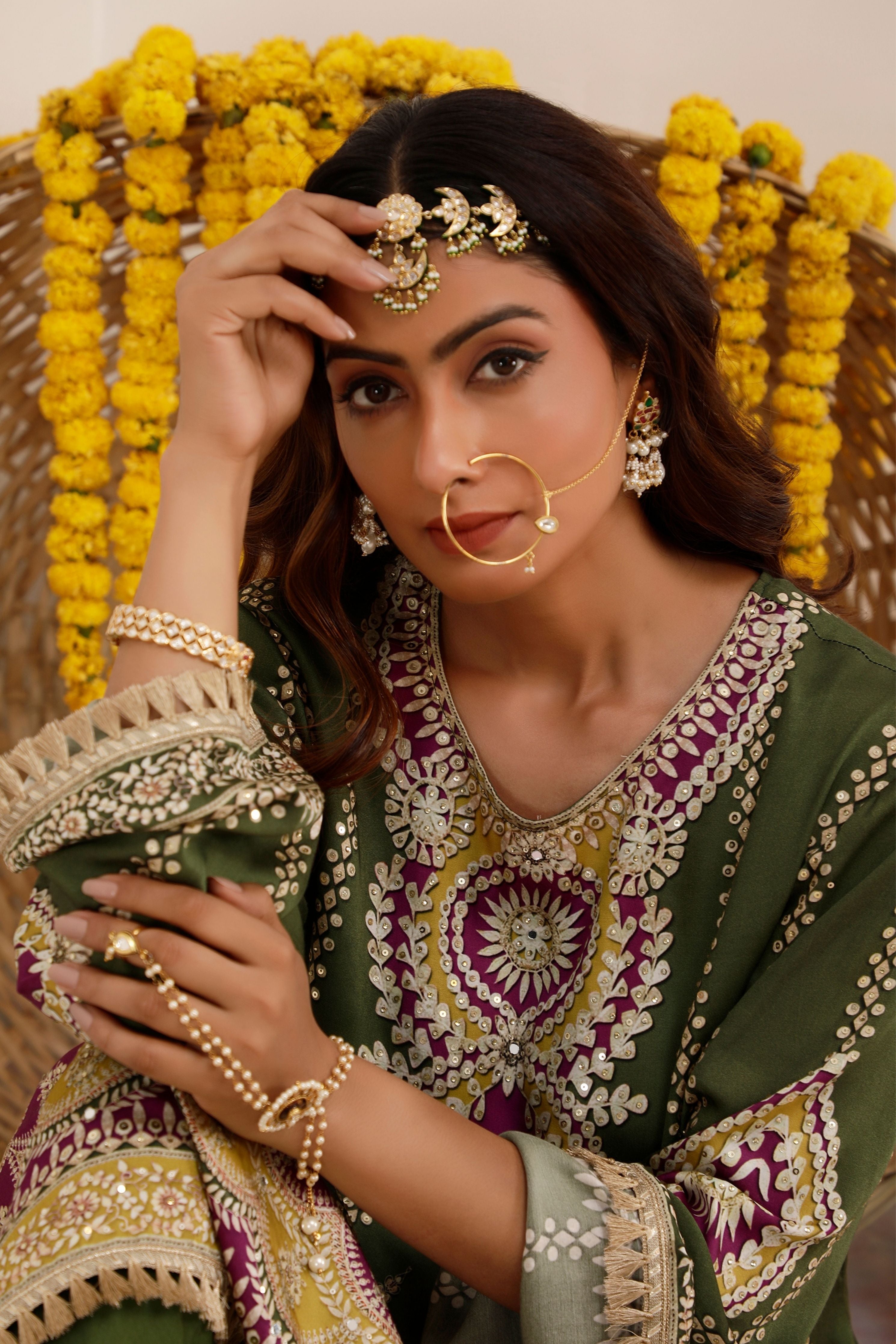 Noor A-line Kurta Set