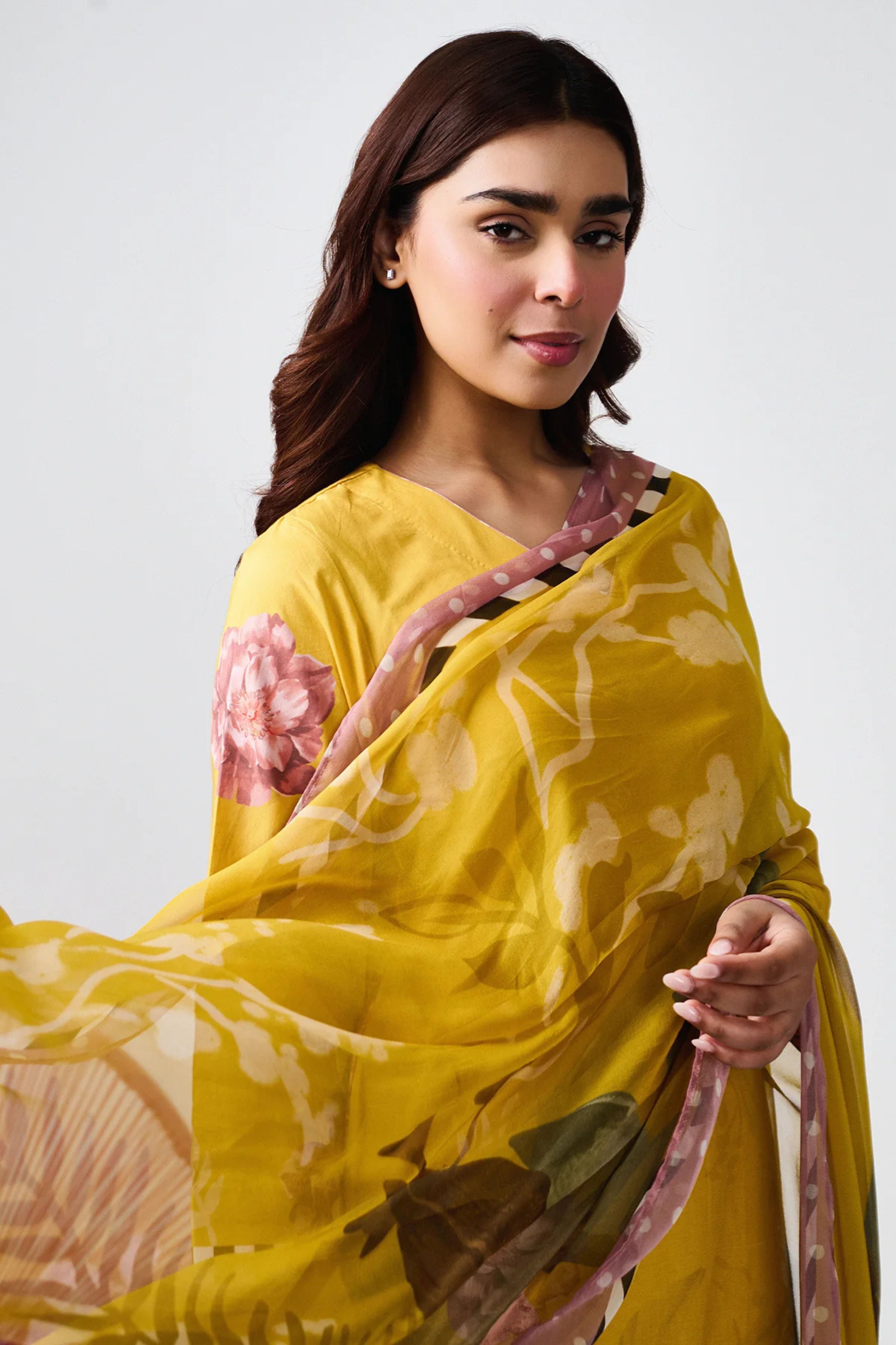Noor Yellow Kurta Set