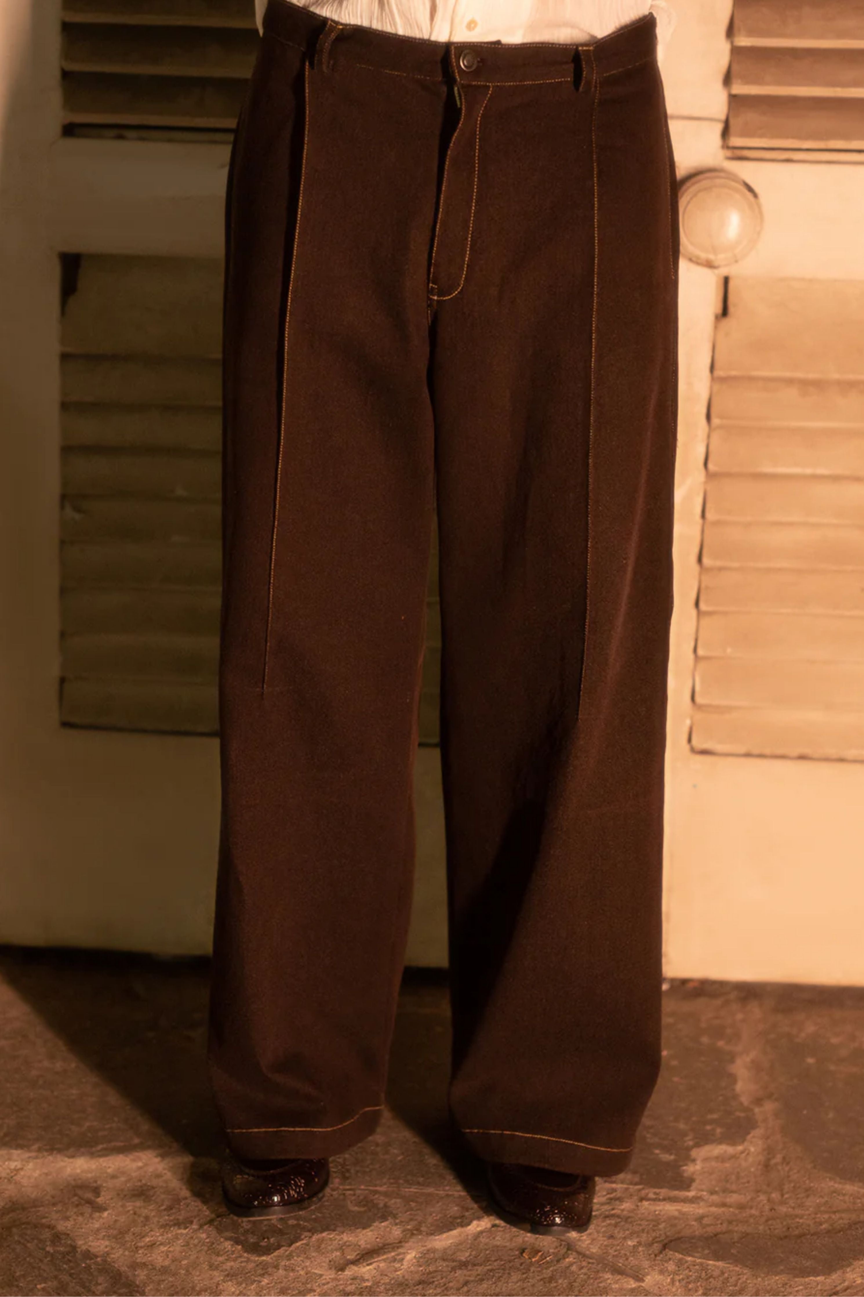 Denim Trouser Pants