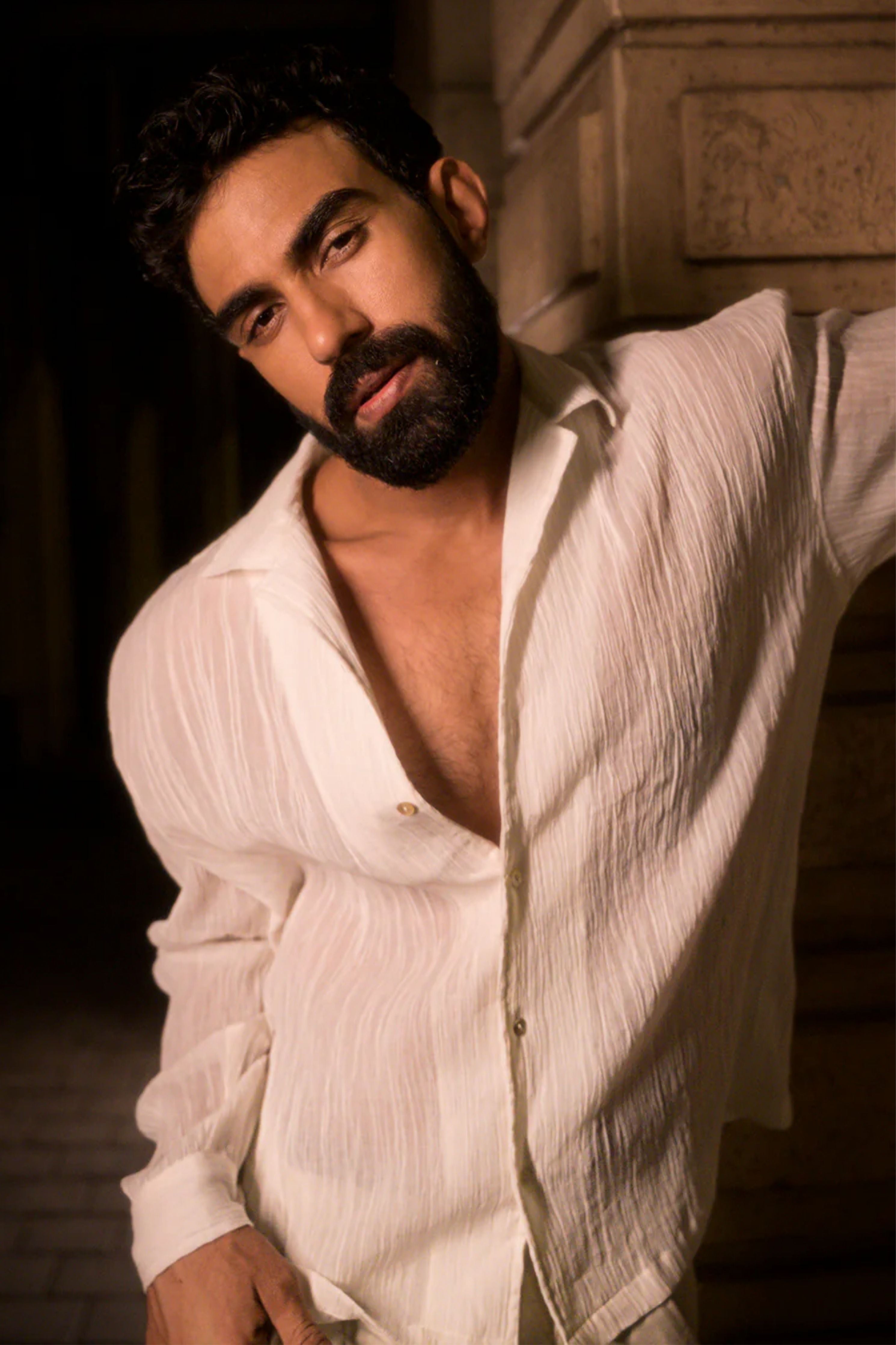 Sheer Wrinkle Shirt