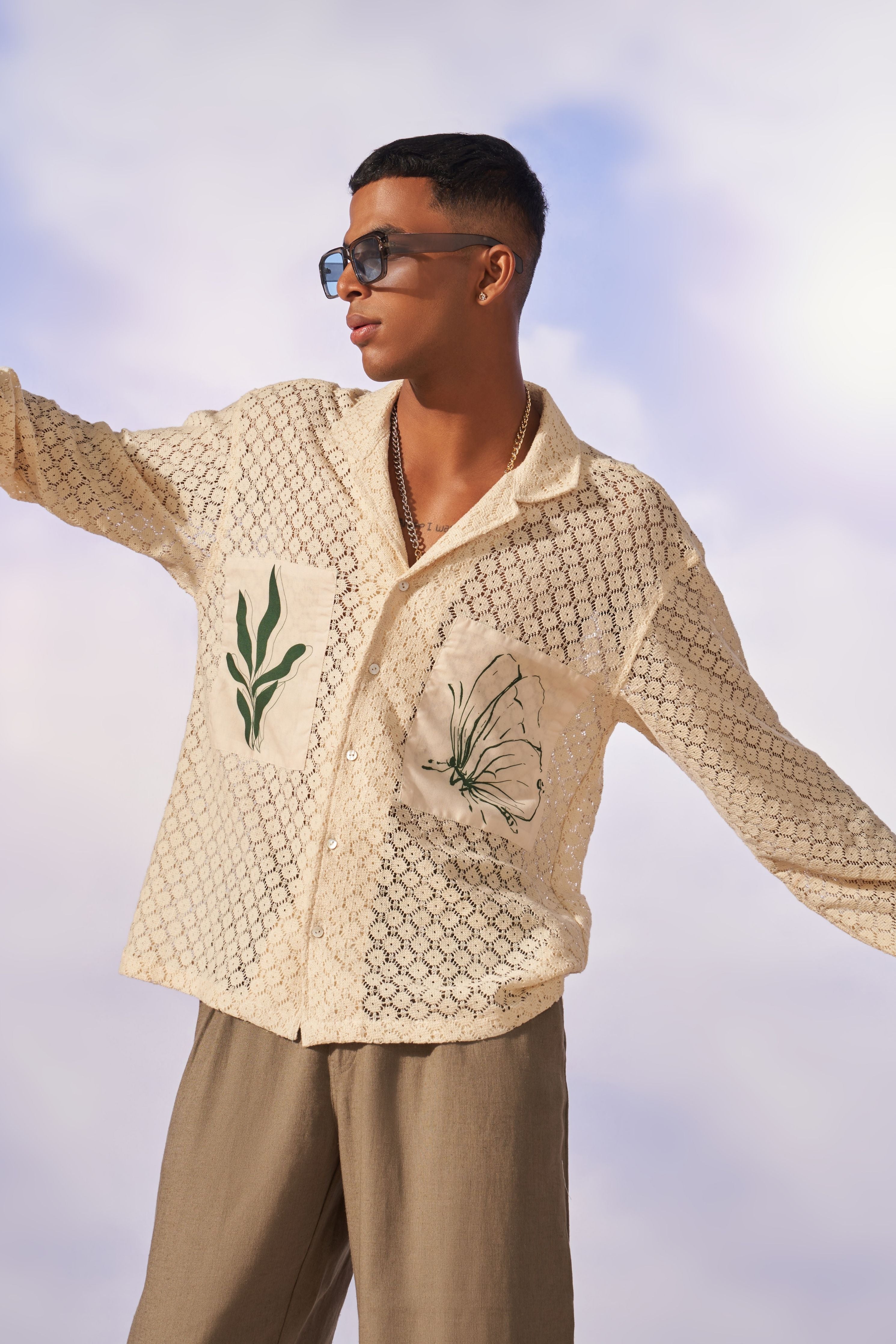 Old Lace Patch Shirt
