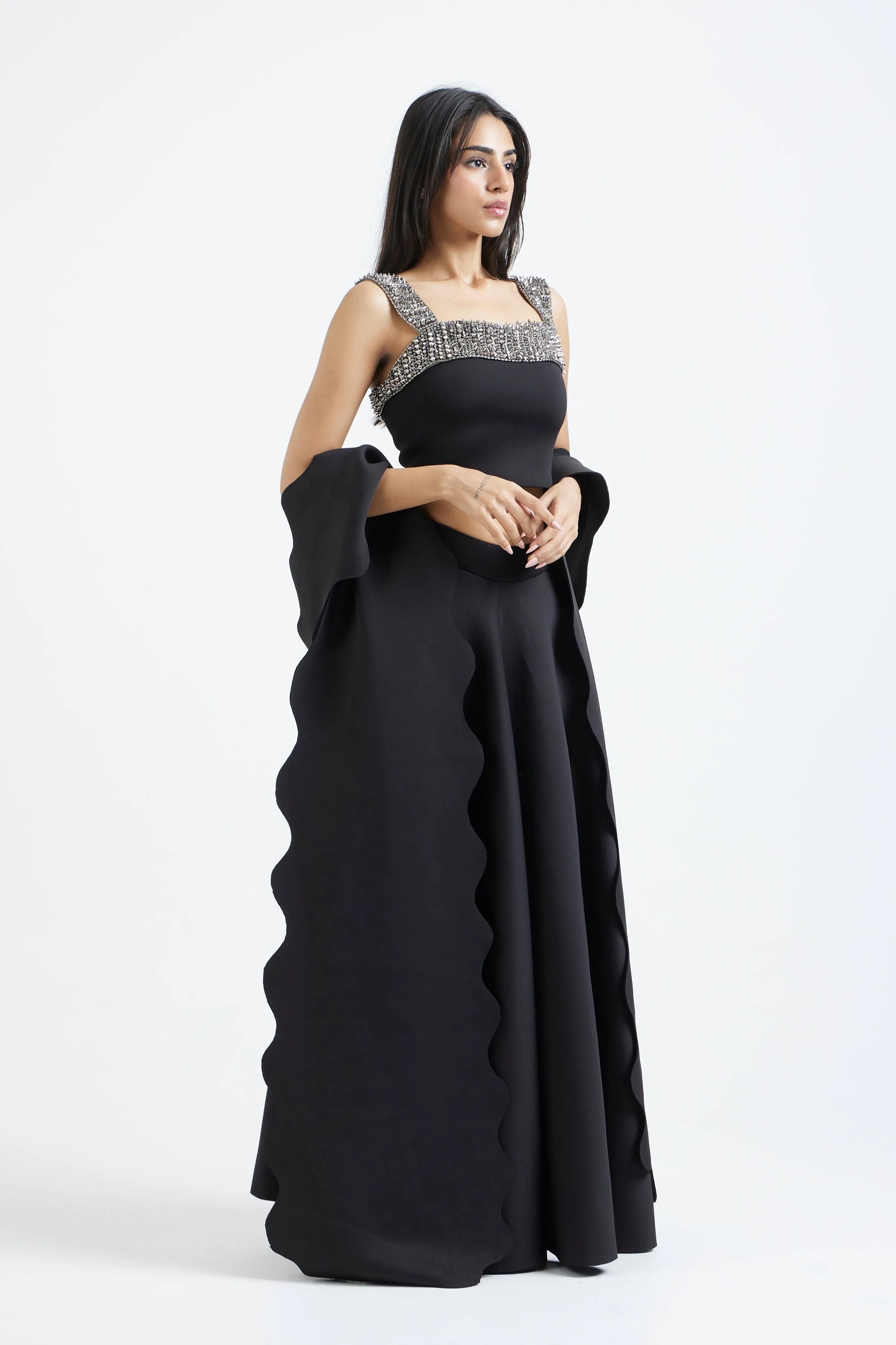 Alia Set Studded Overlay