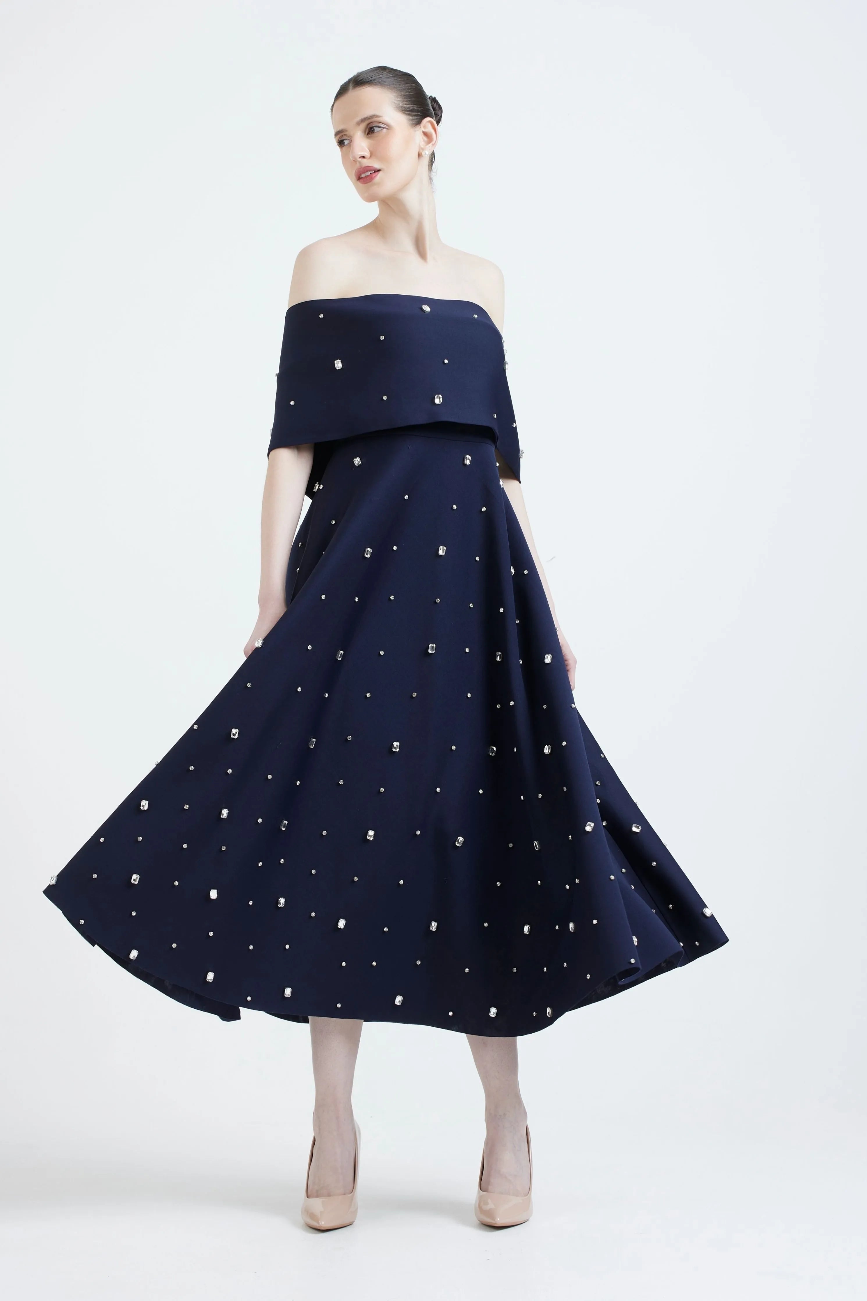 Amy Dress With Wrap