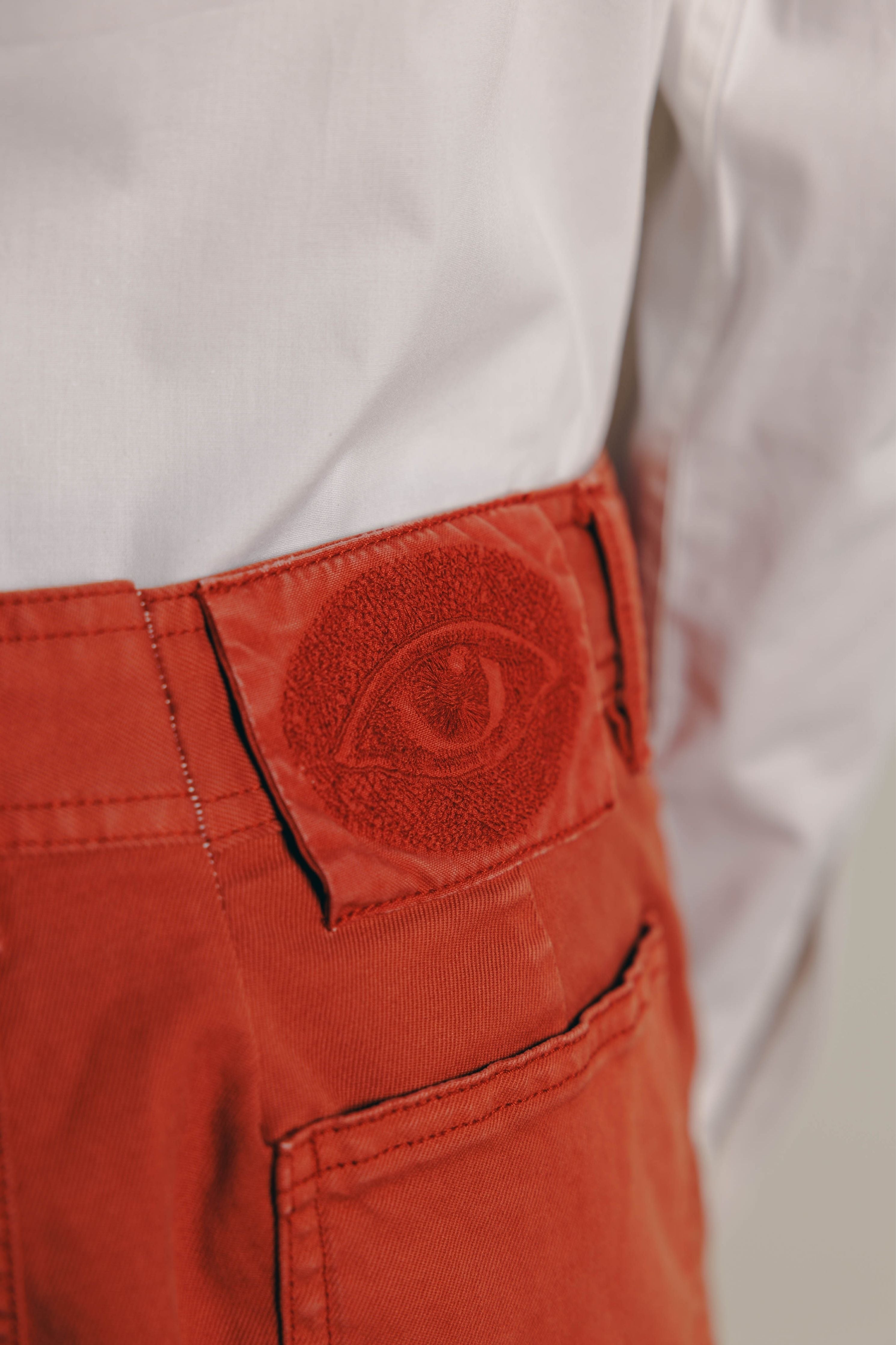 Overdyed Washed Cargo Pants
