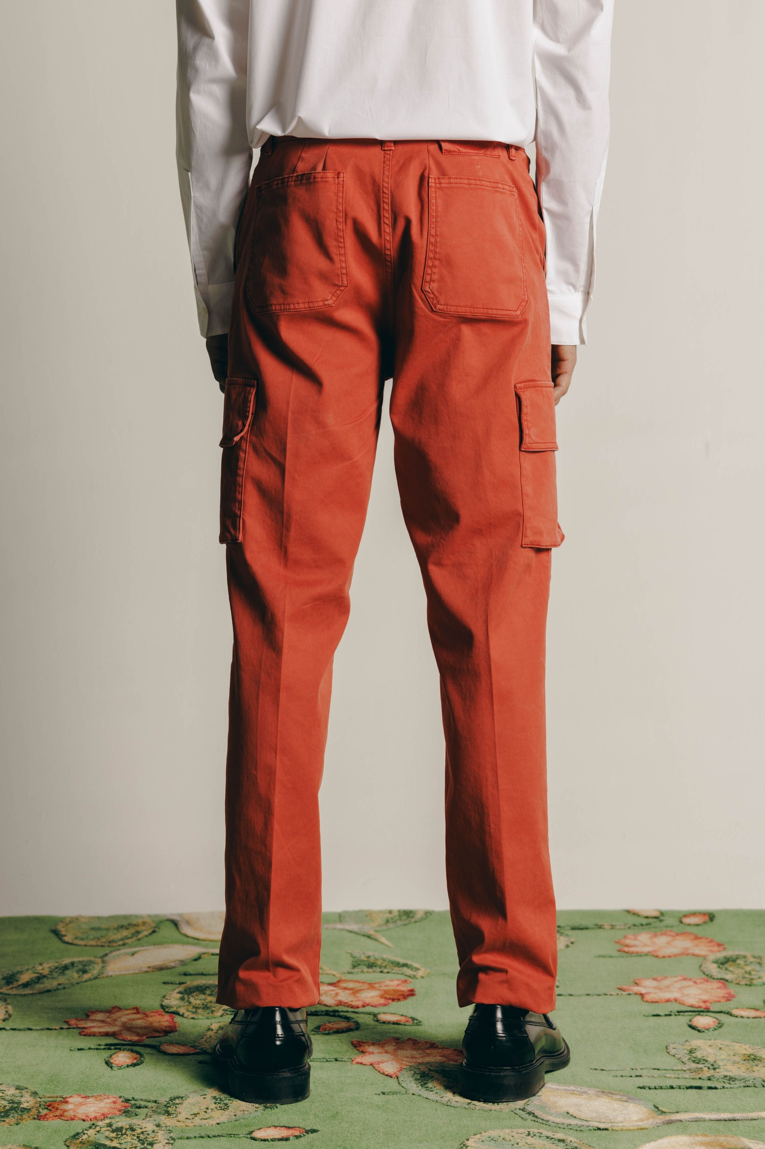 Overdyed Washed Cargo Pants