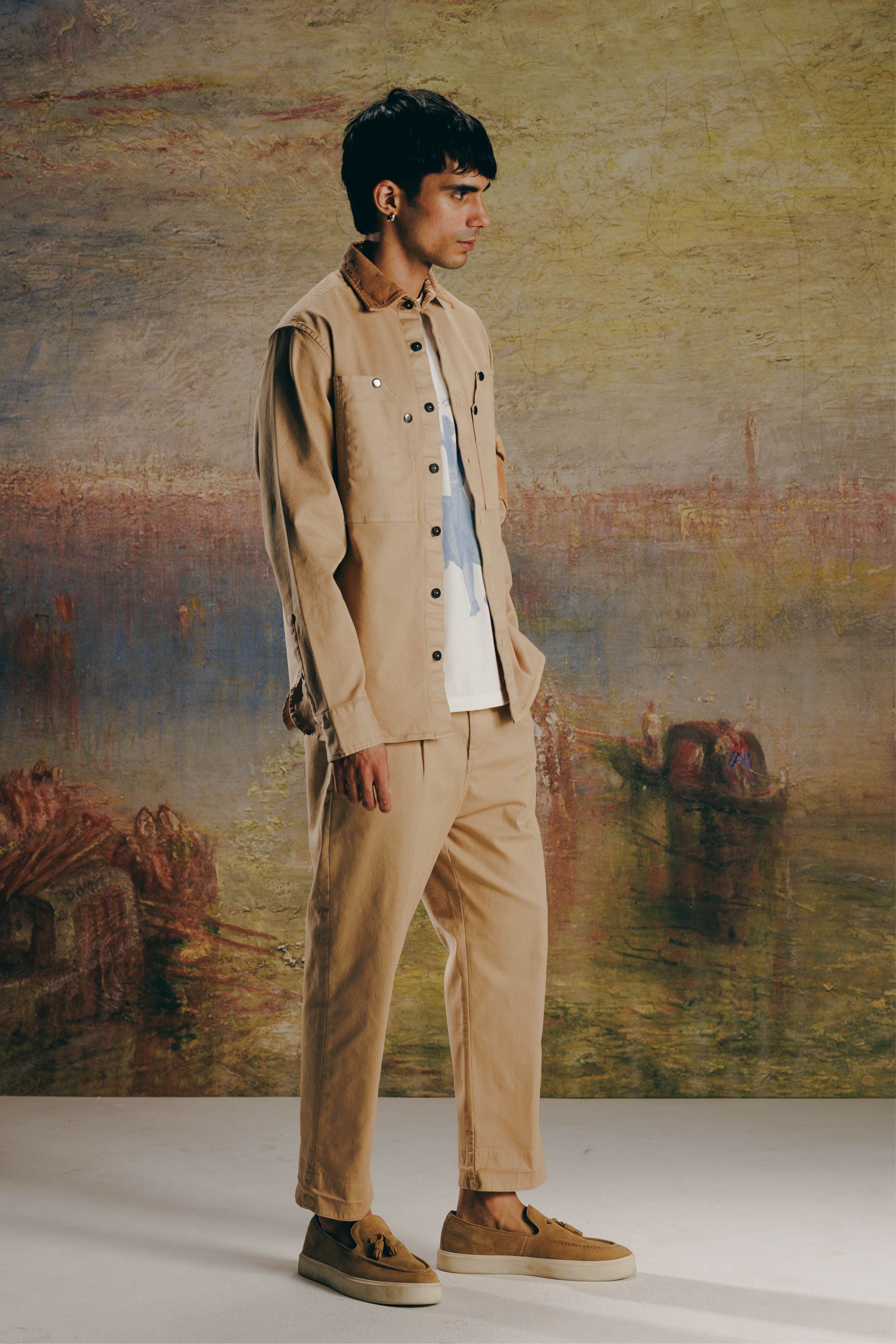 Overdyed Washed Overshirt