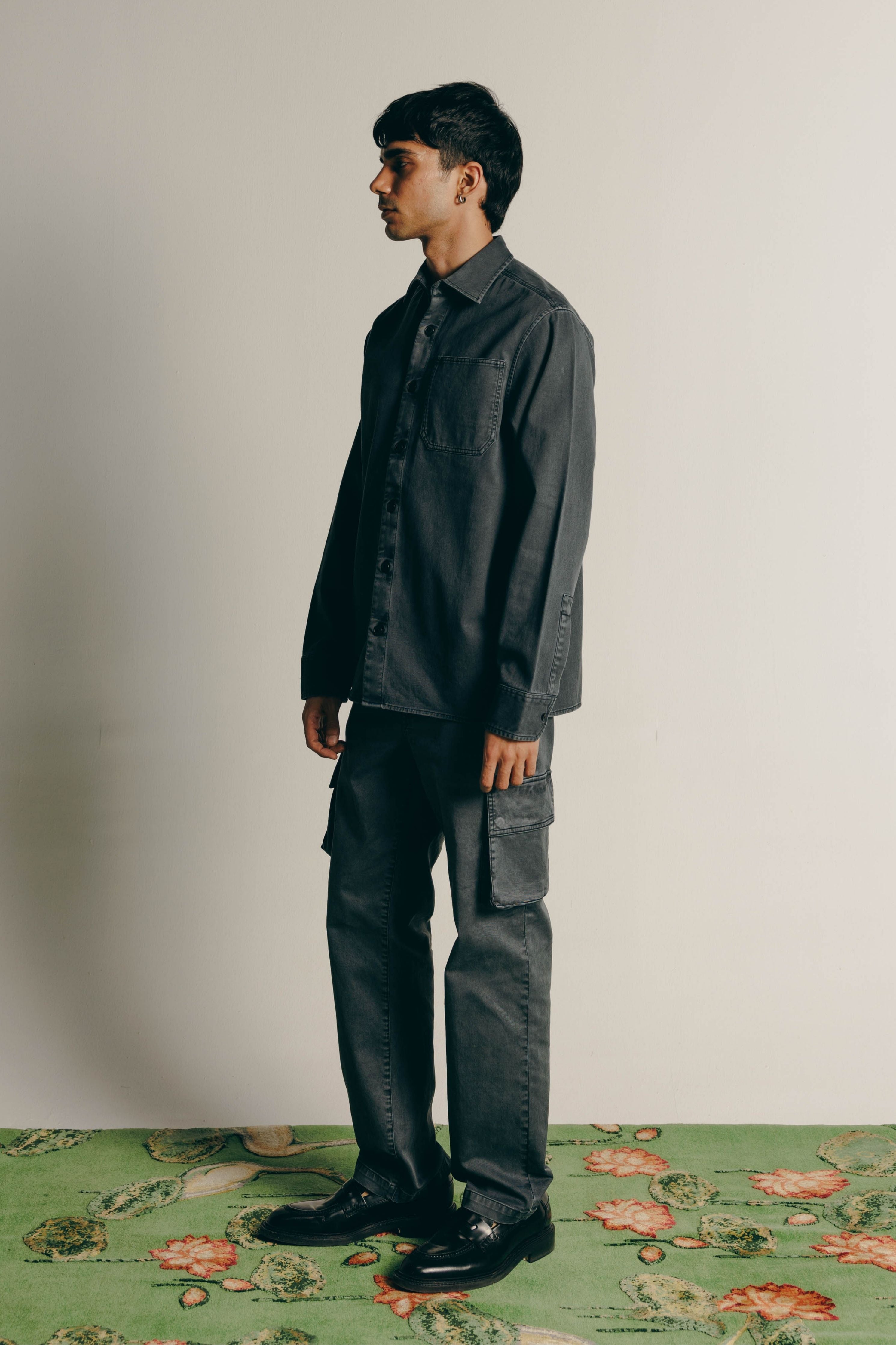 Overdyed Washed Overshirt