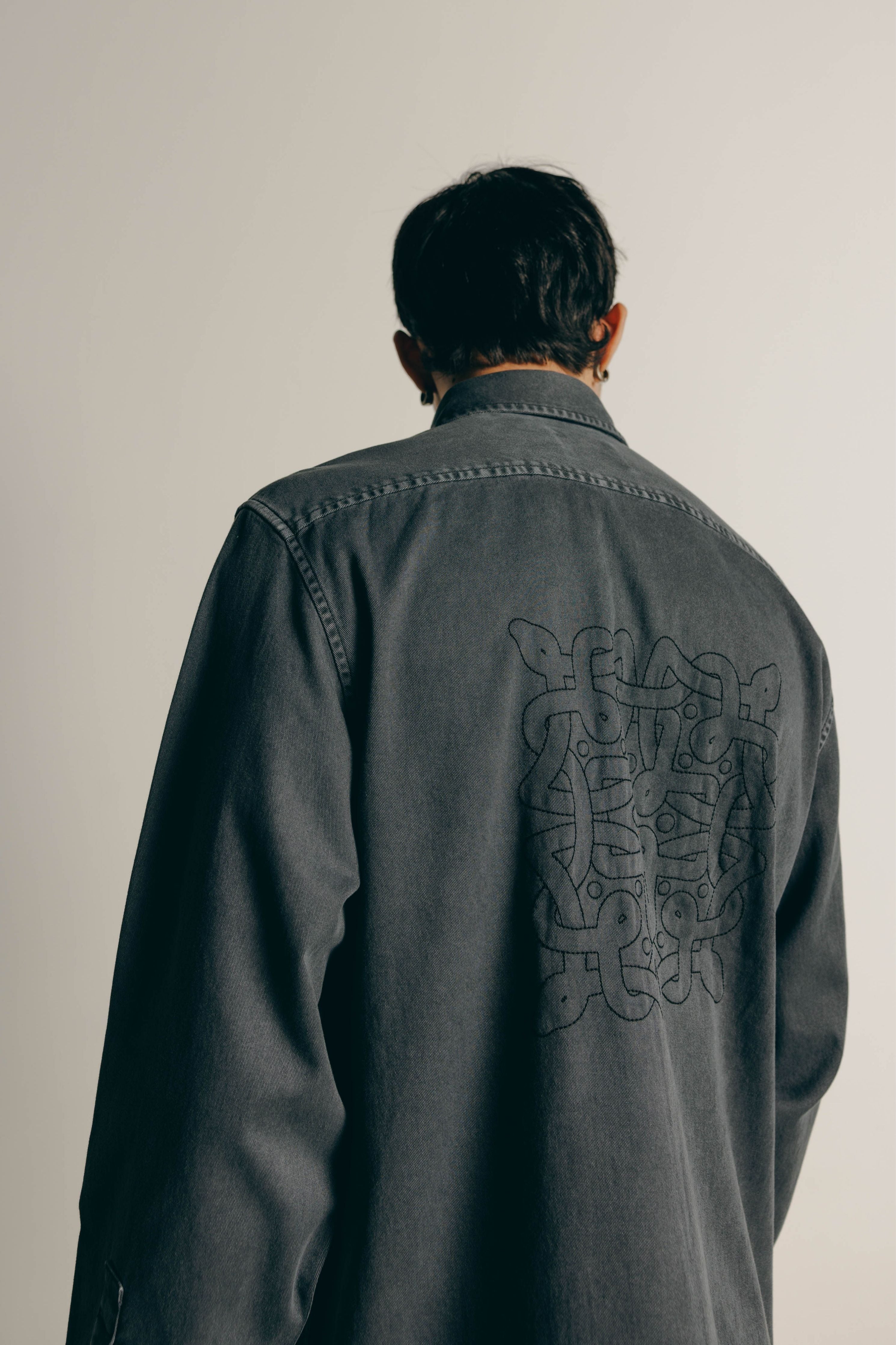 Overdyed Washed Overshirt