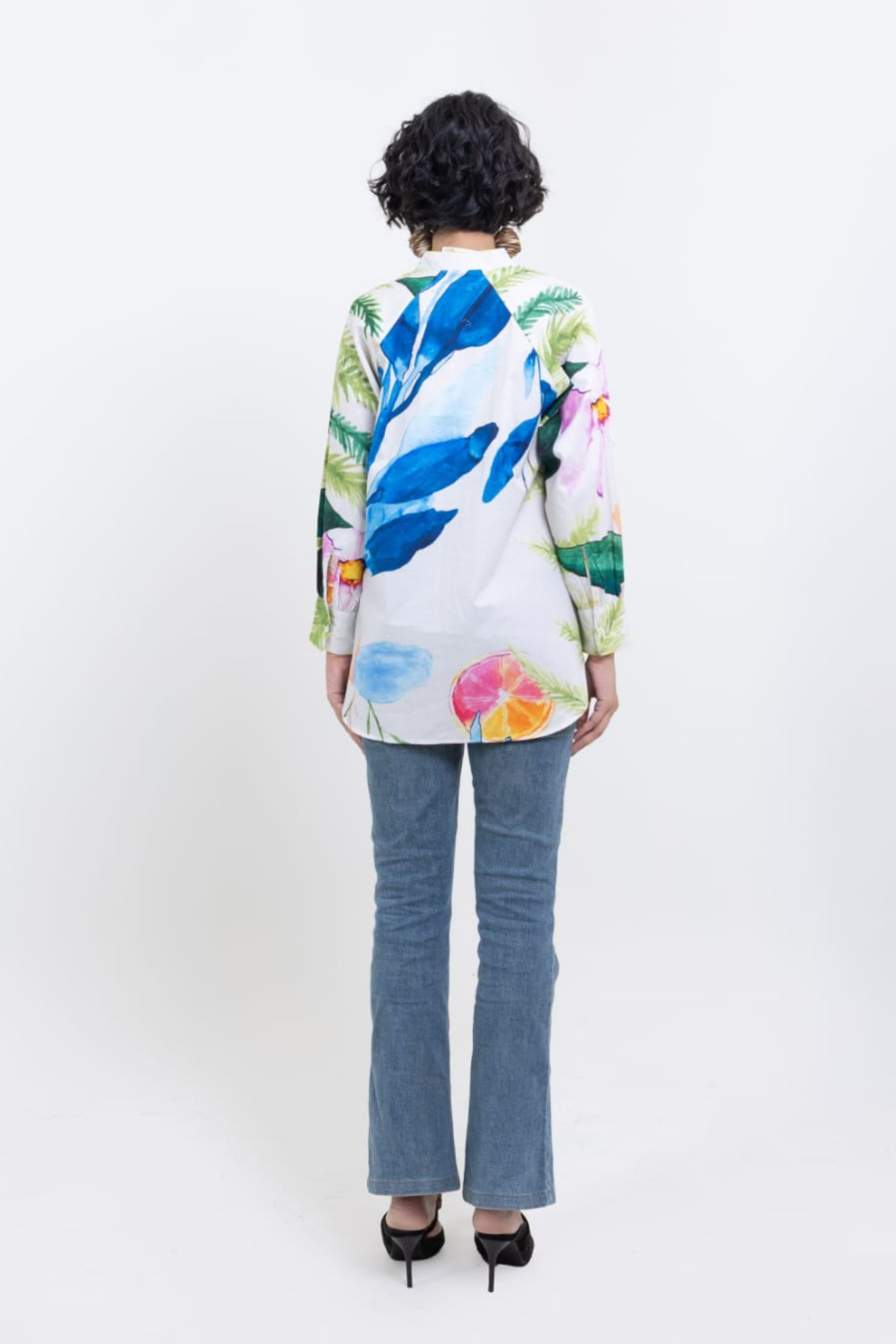 Botanical Bliss Printed Shirt