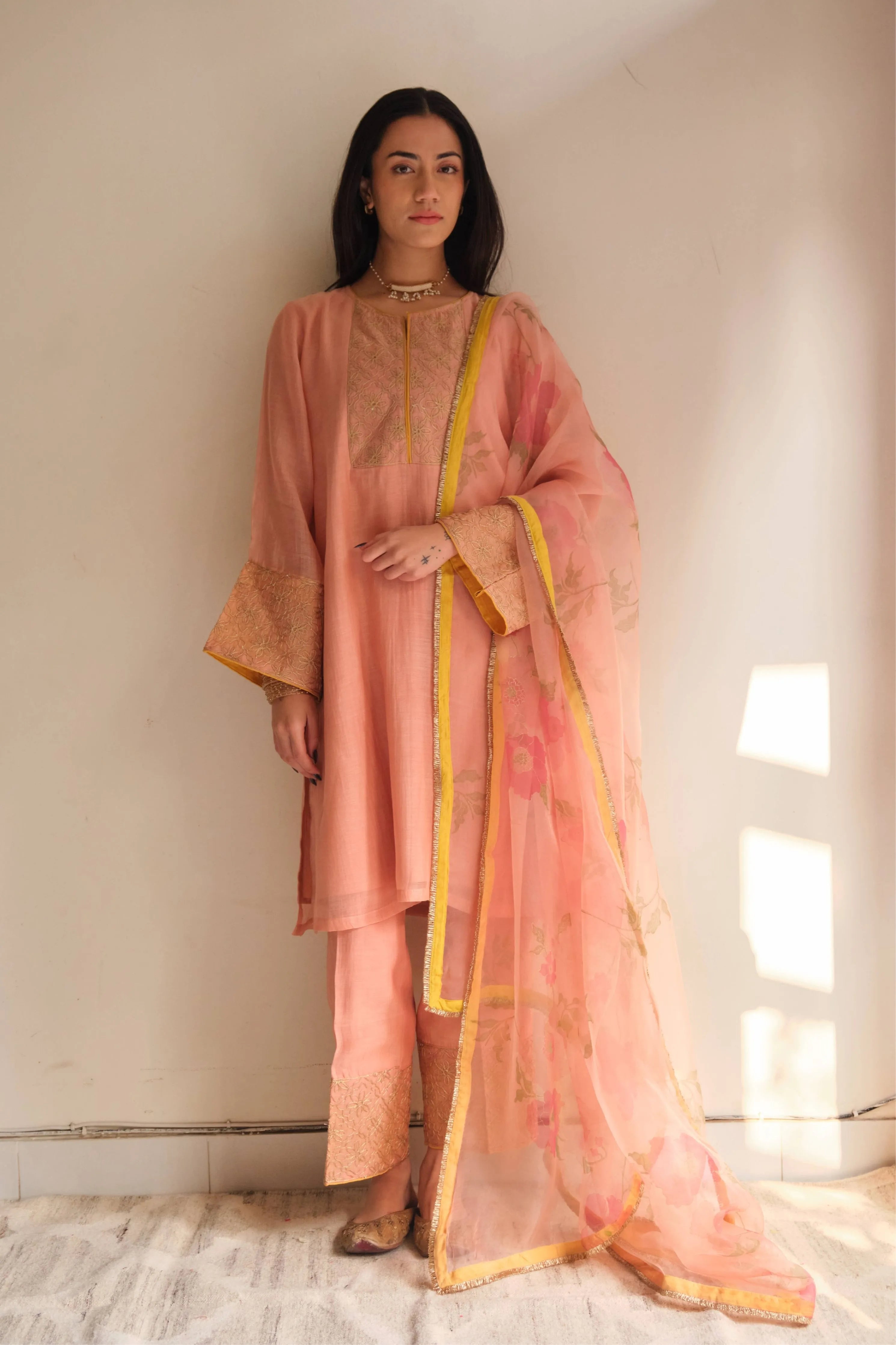 Persian Rose Kurta Set