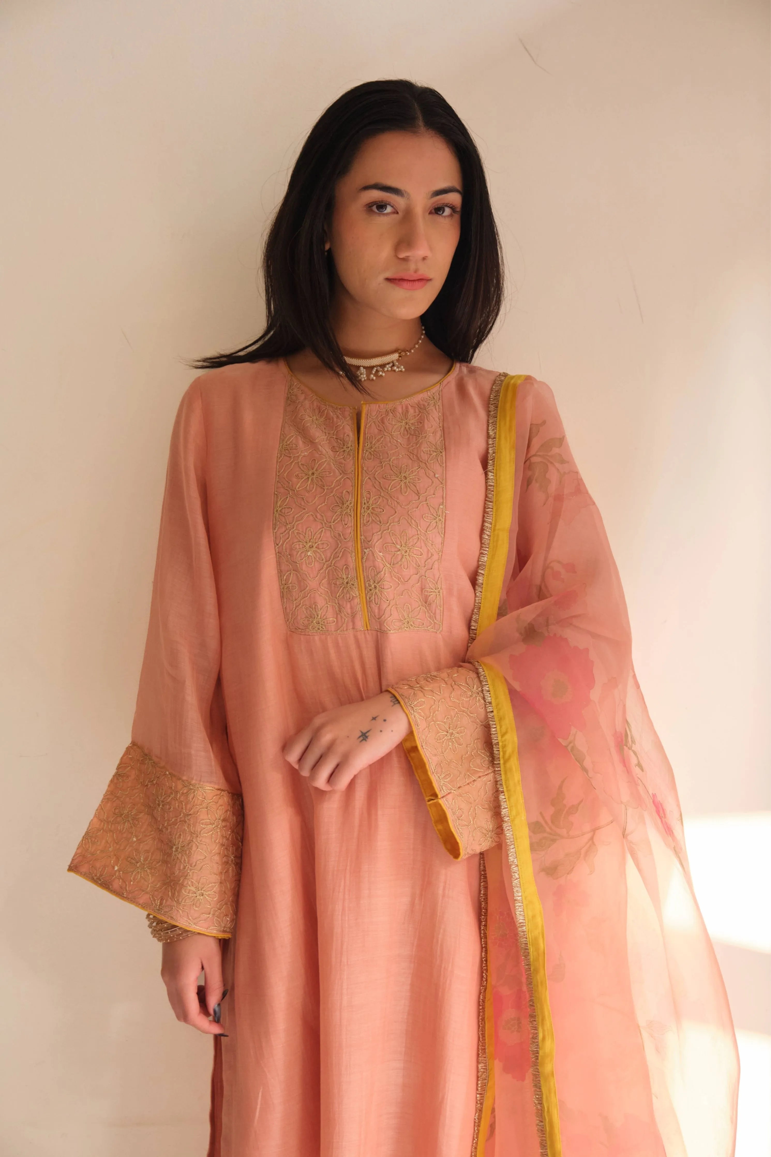 Persian Rose Kurta Set