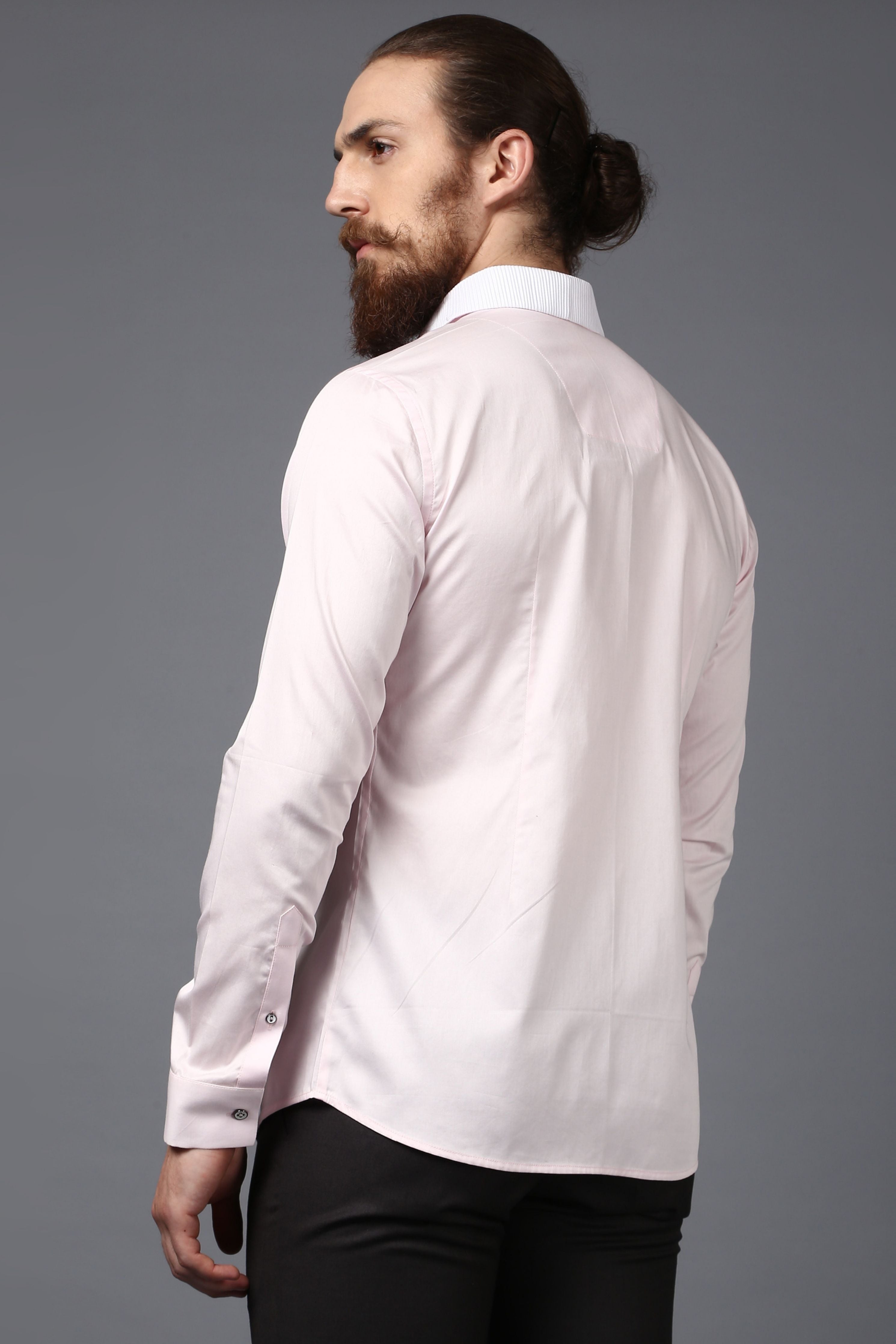 Pintuck Shirt In Pink