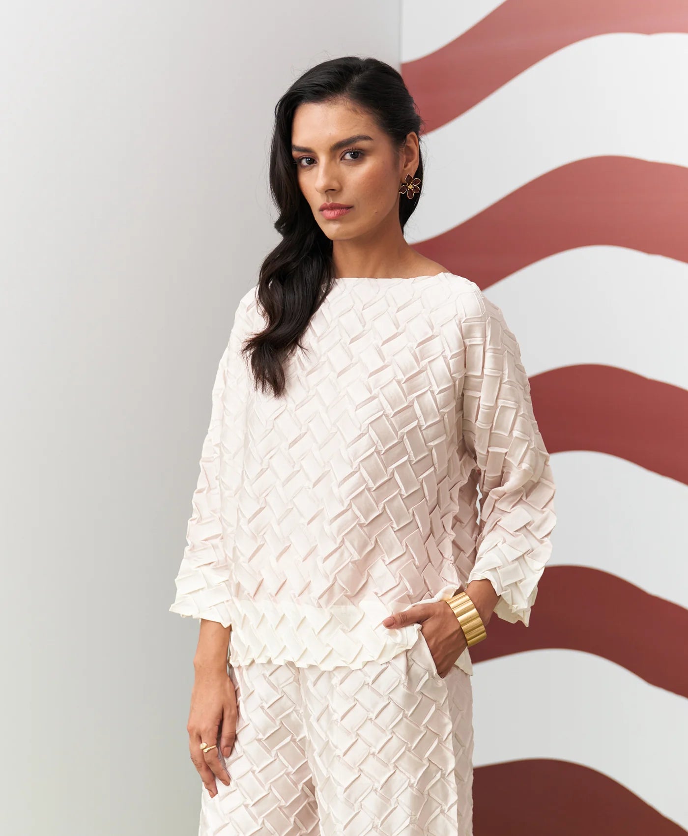 IVORY CHIBAS CO-ORD SET