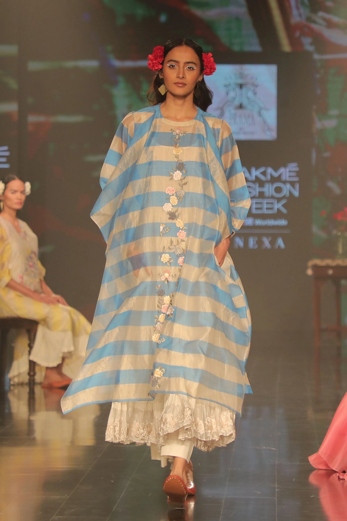 Sky Blue Stripes Kurta