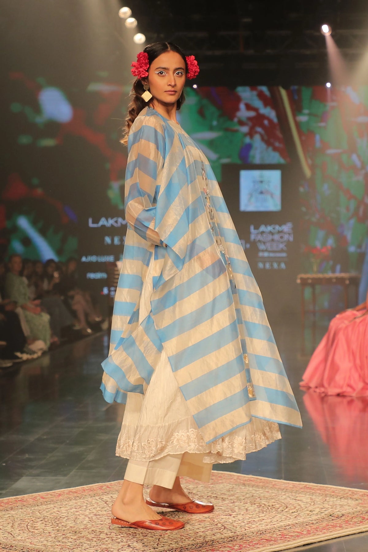 Sky Blue Stripes Kurta
