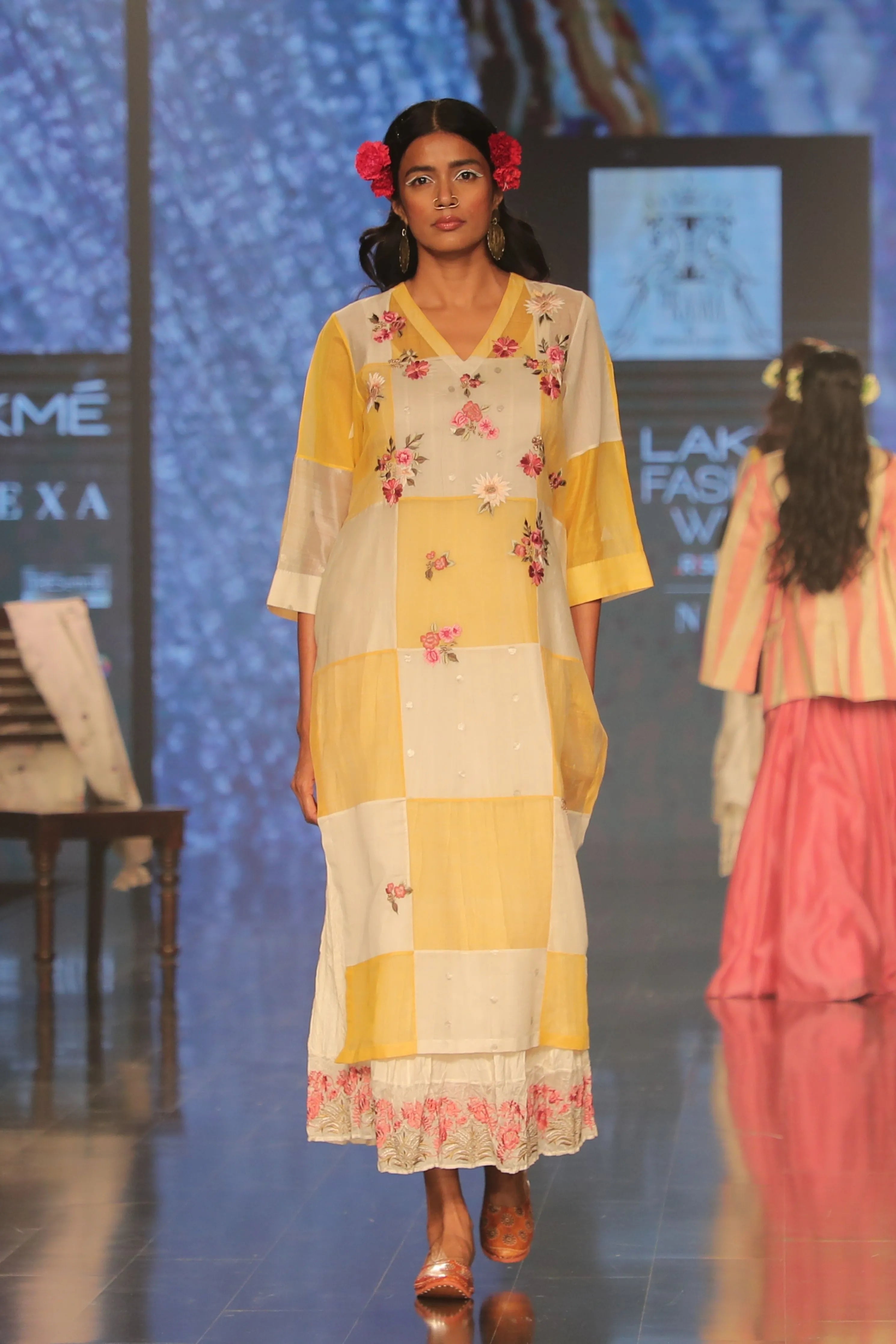 Yellow Ivory Butas Dress