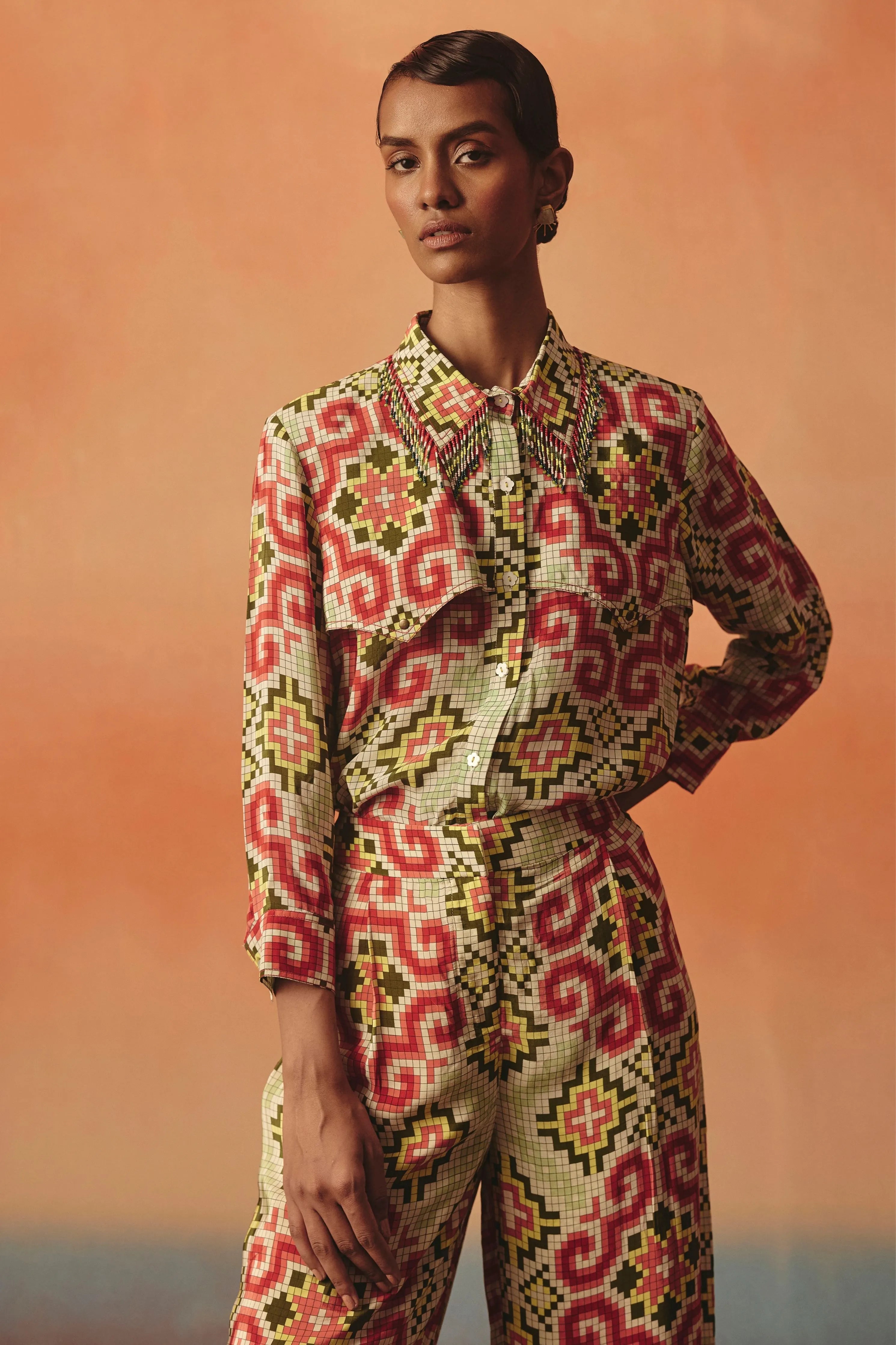 Tara Rivitted Shirt