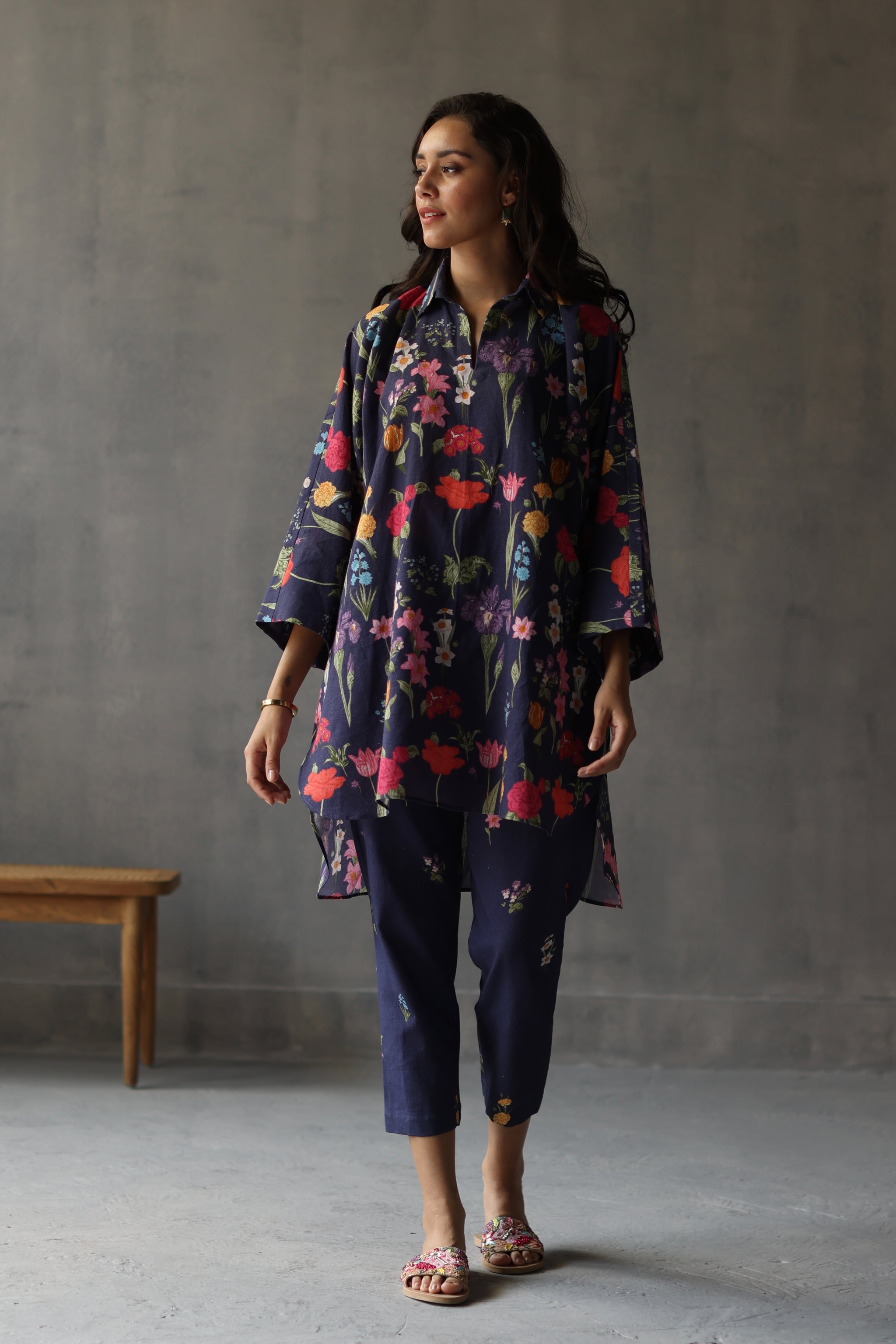 Primrose Pants Navy Blue