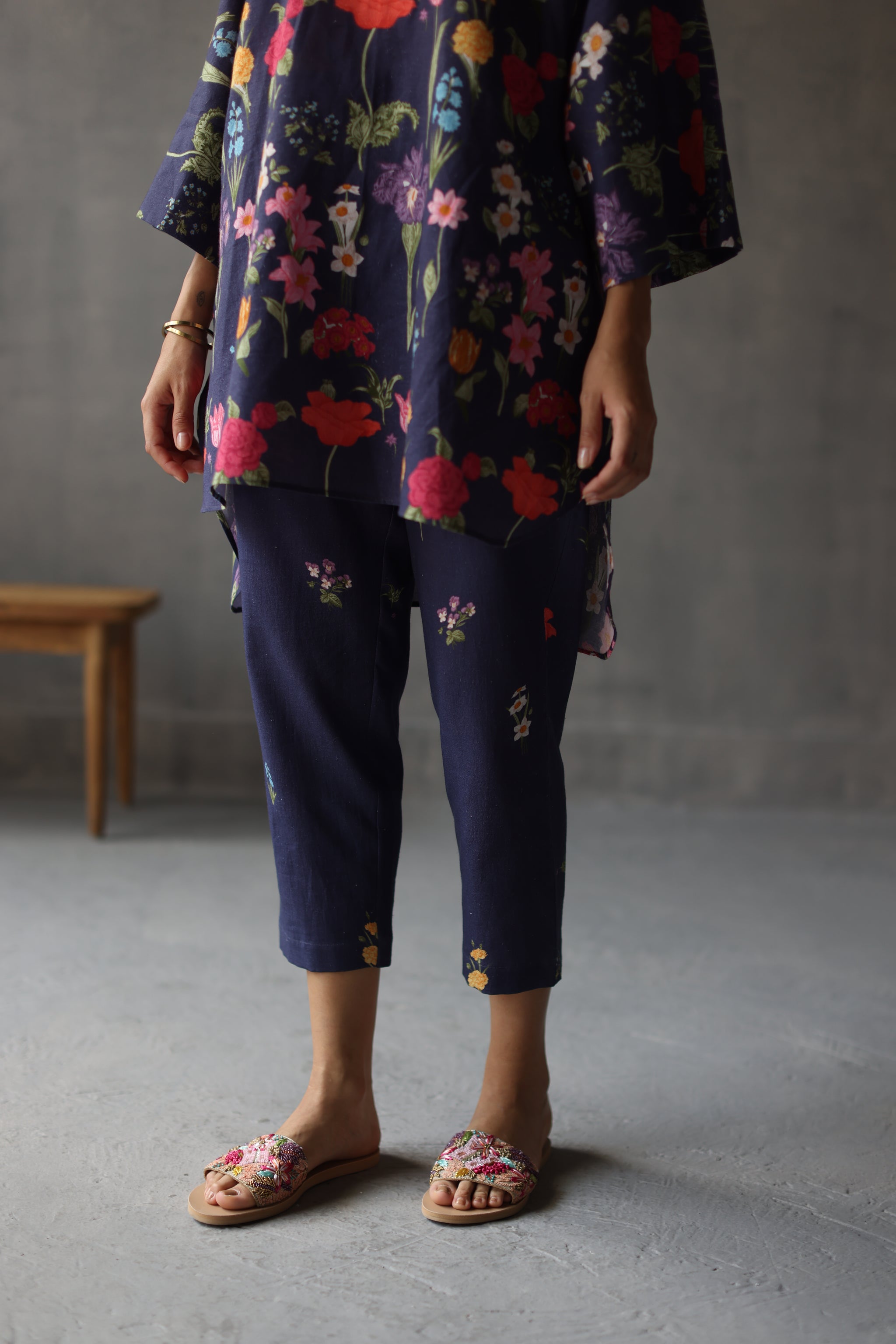 Primrose Pants Navy Blue
