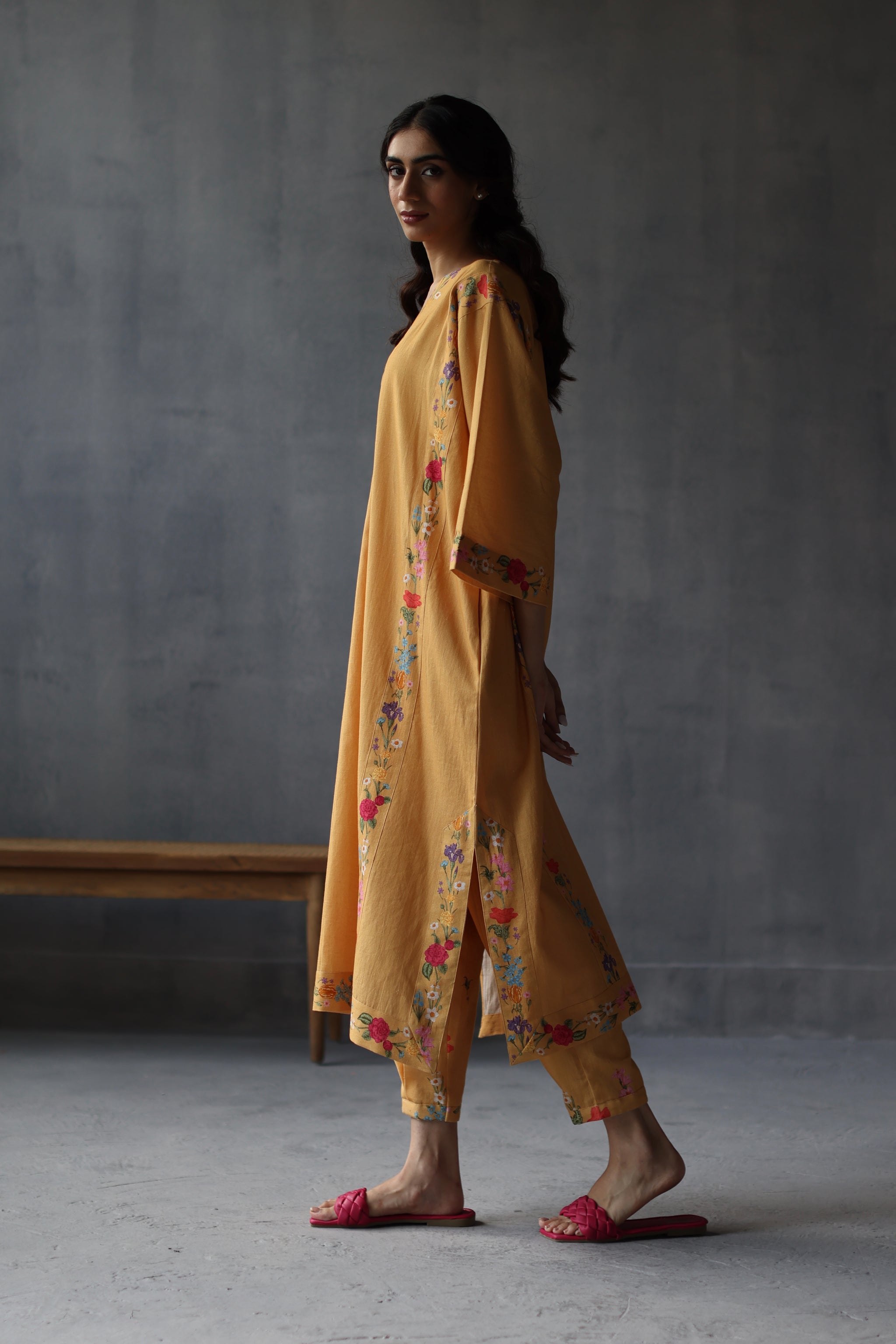 Primrose Phiran Set Mango
