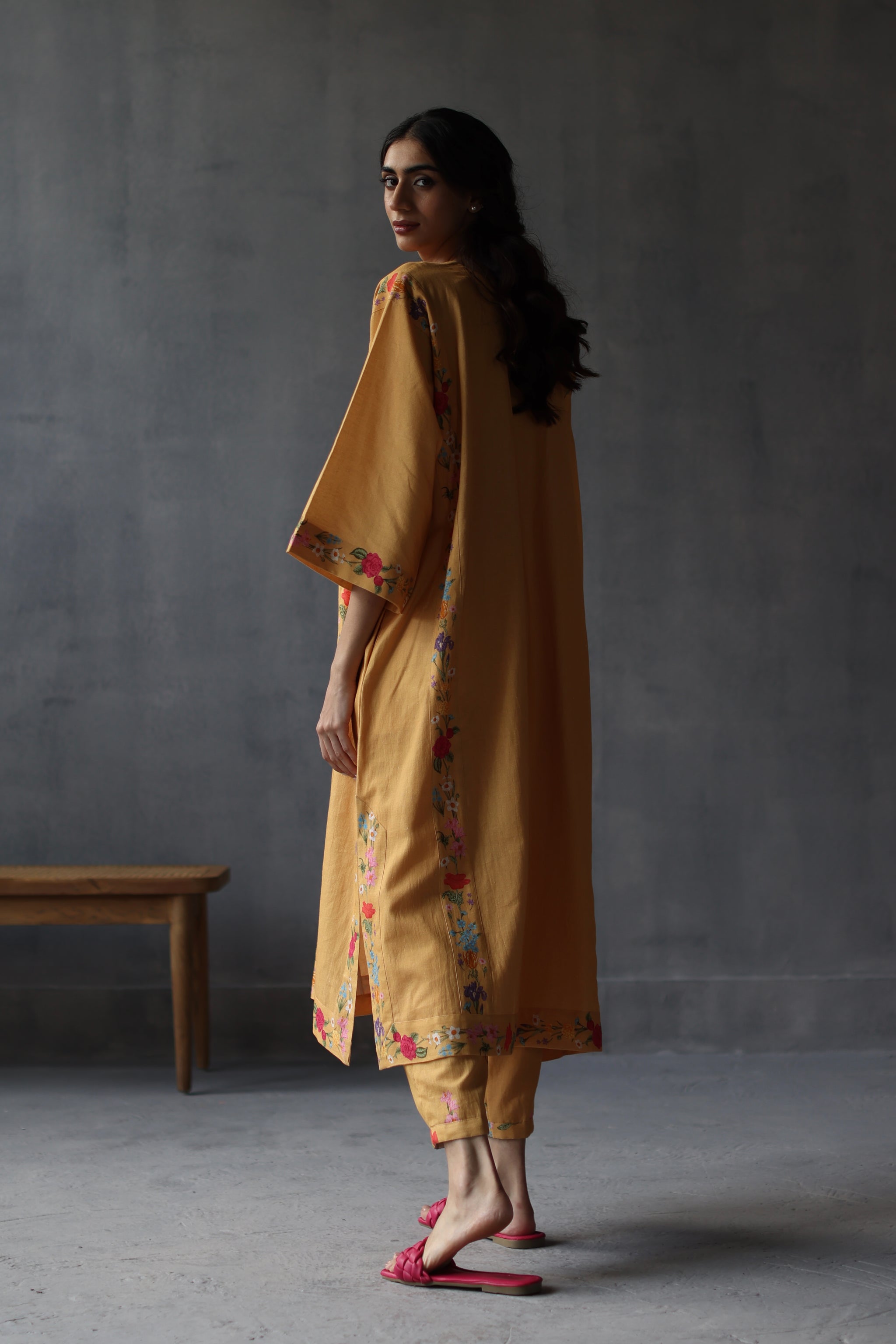 Primrose Phiran Set Mango